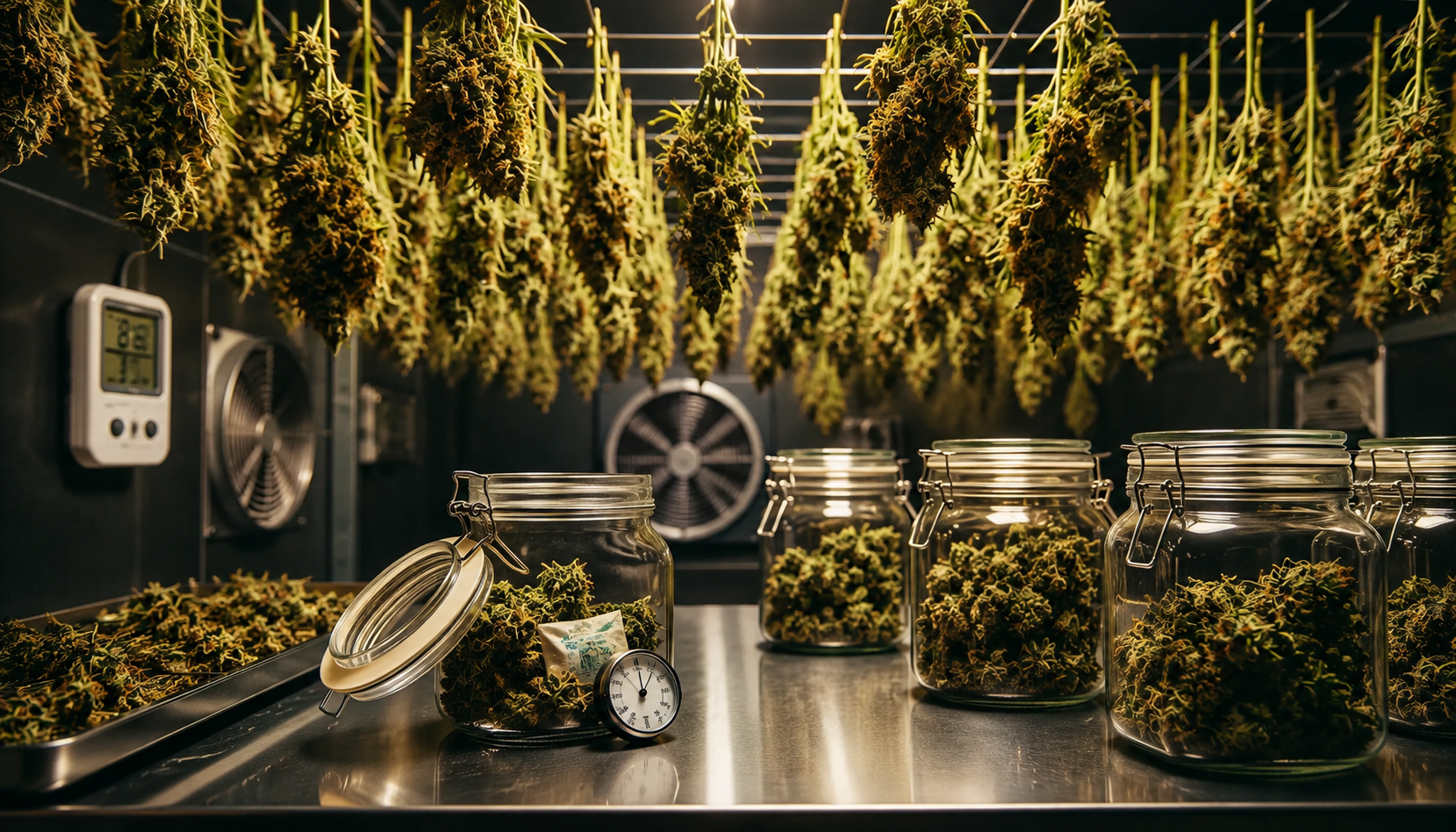 So trocknest & fermentierst du dein Cannabis perfekt!