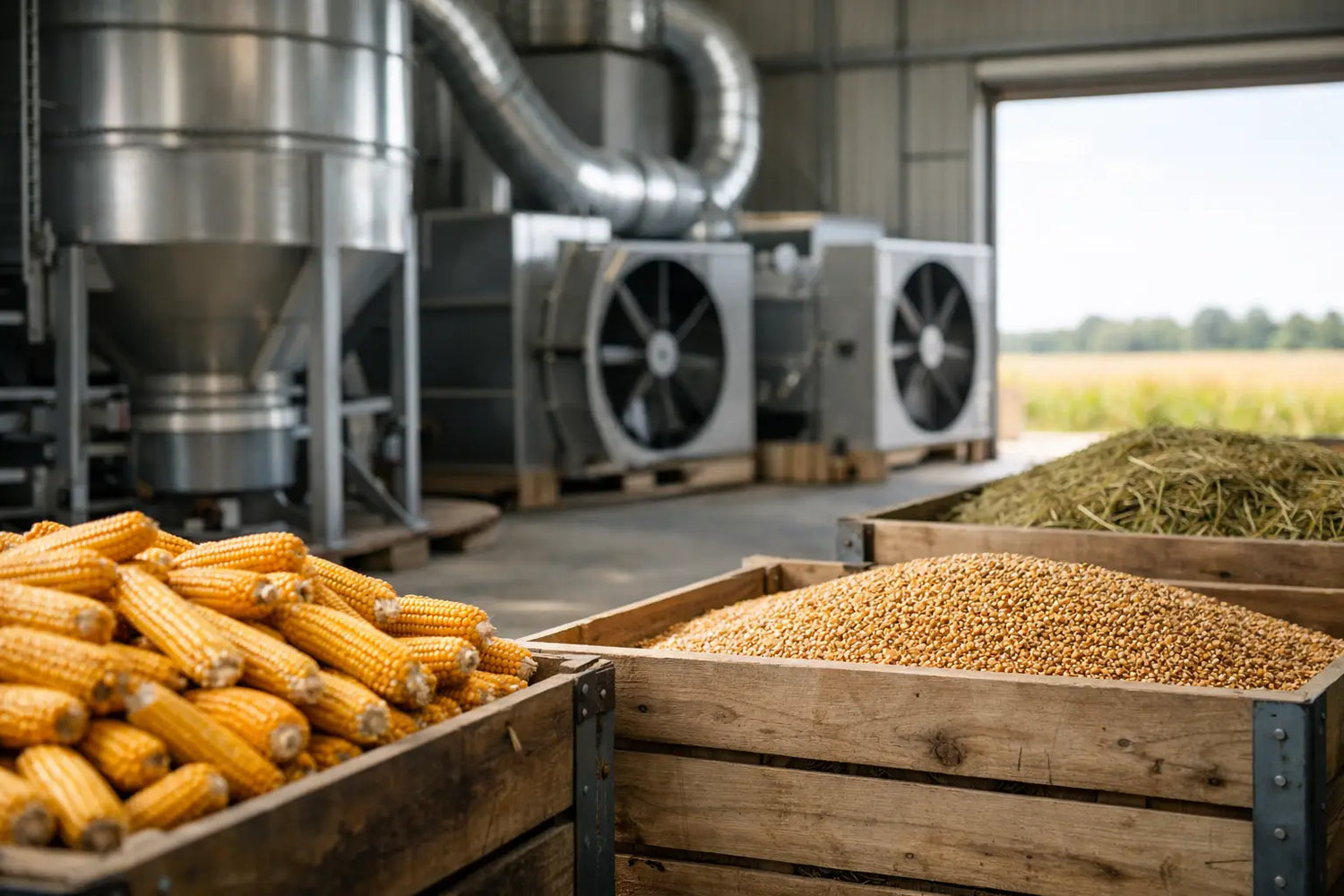 Trocknungssystem für Erntechargen richtig wählen