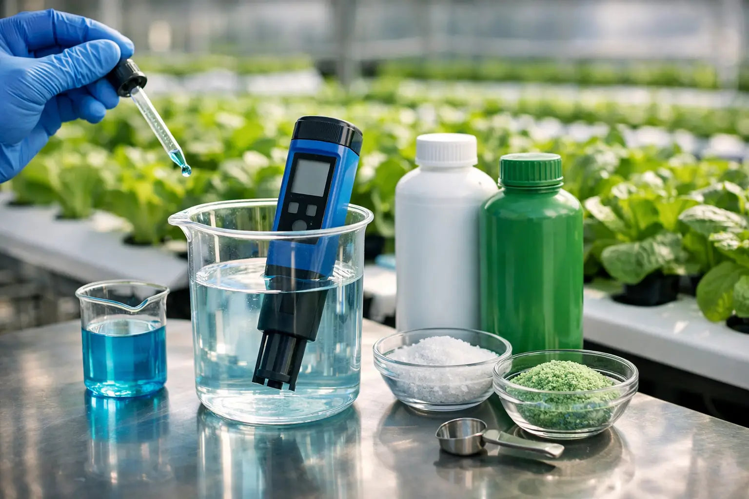 Hydroponik: Nährlösung richtig ansetzen