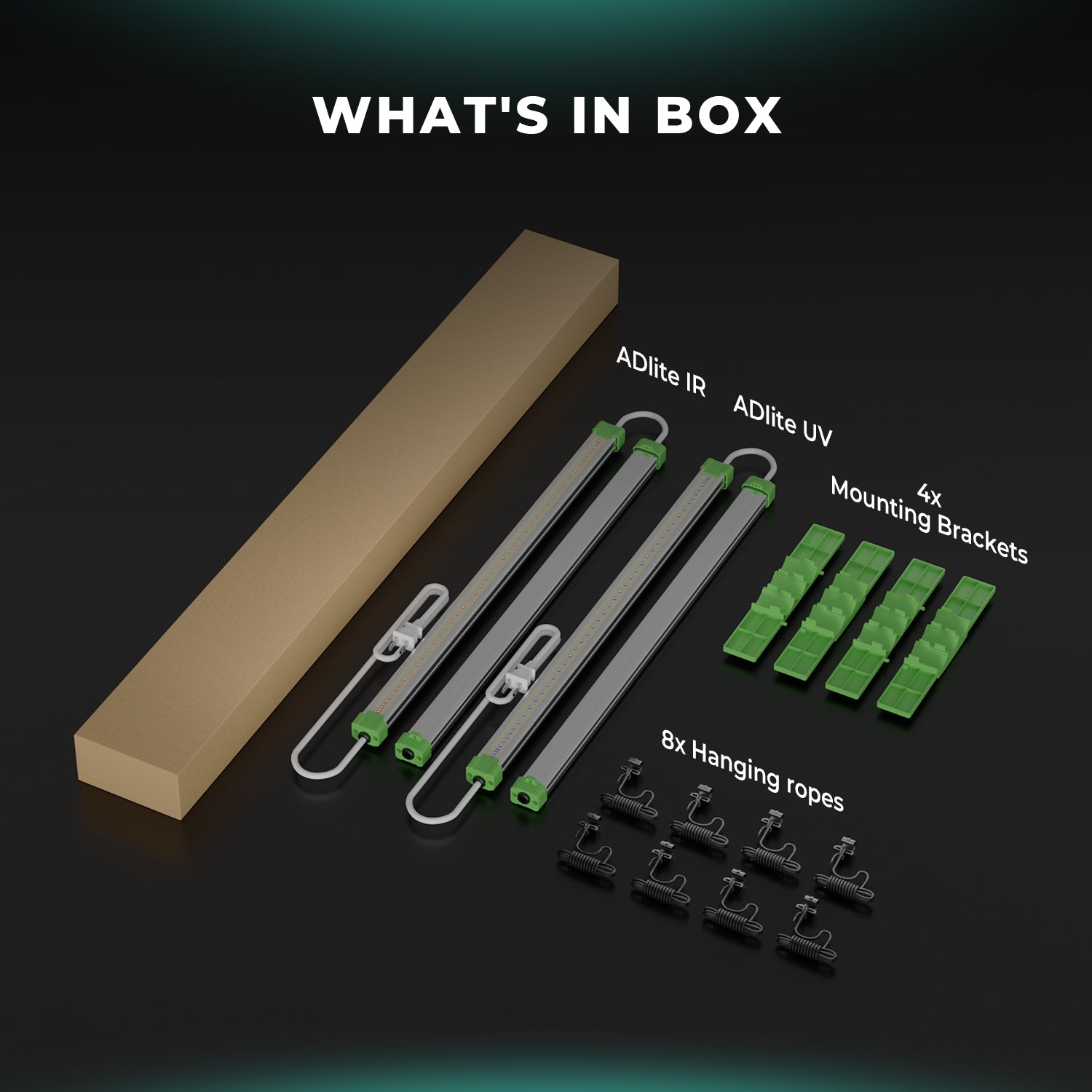ADlite UV und IR LED Zusatzbeleuchtung 84 Watt