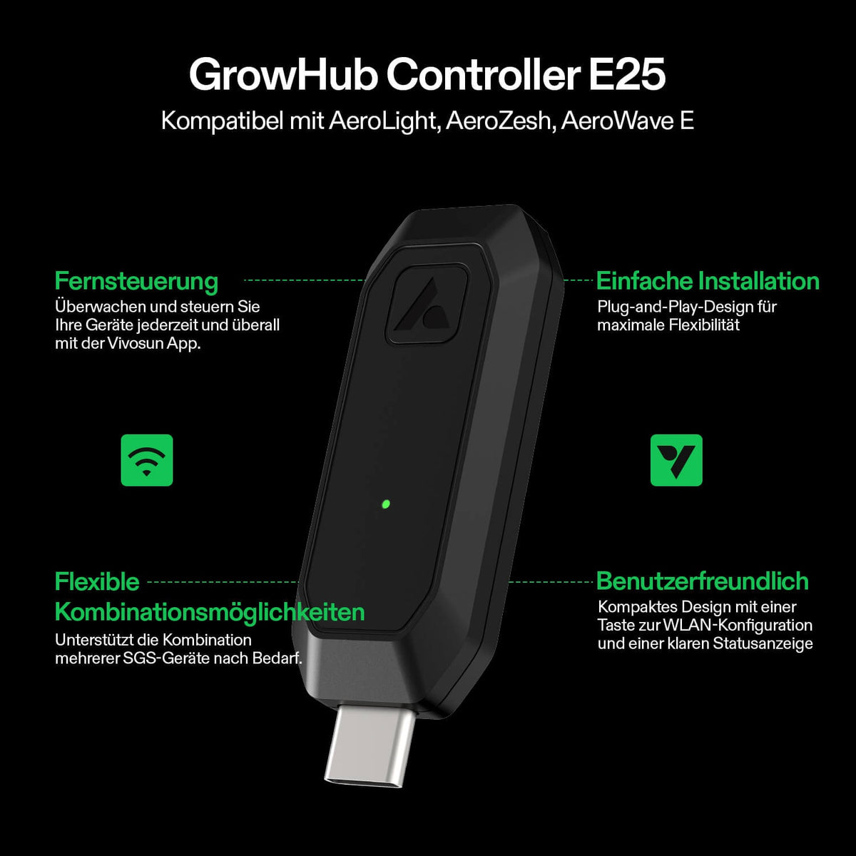 VIVOSUN GrowHub E25 Smart Controller – Galerie 2