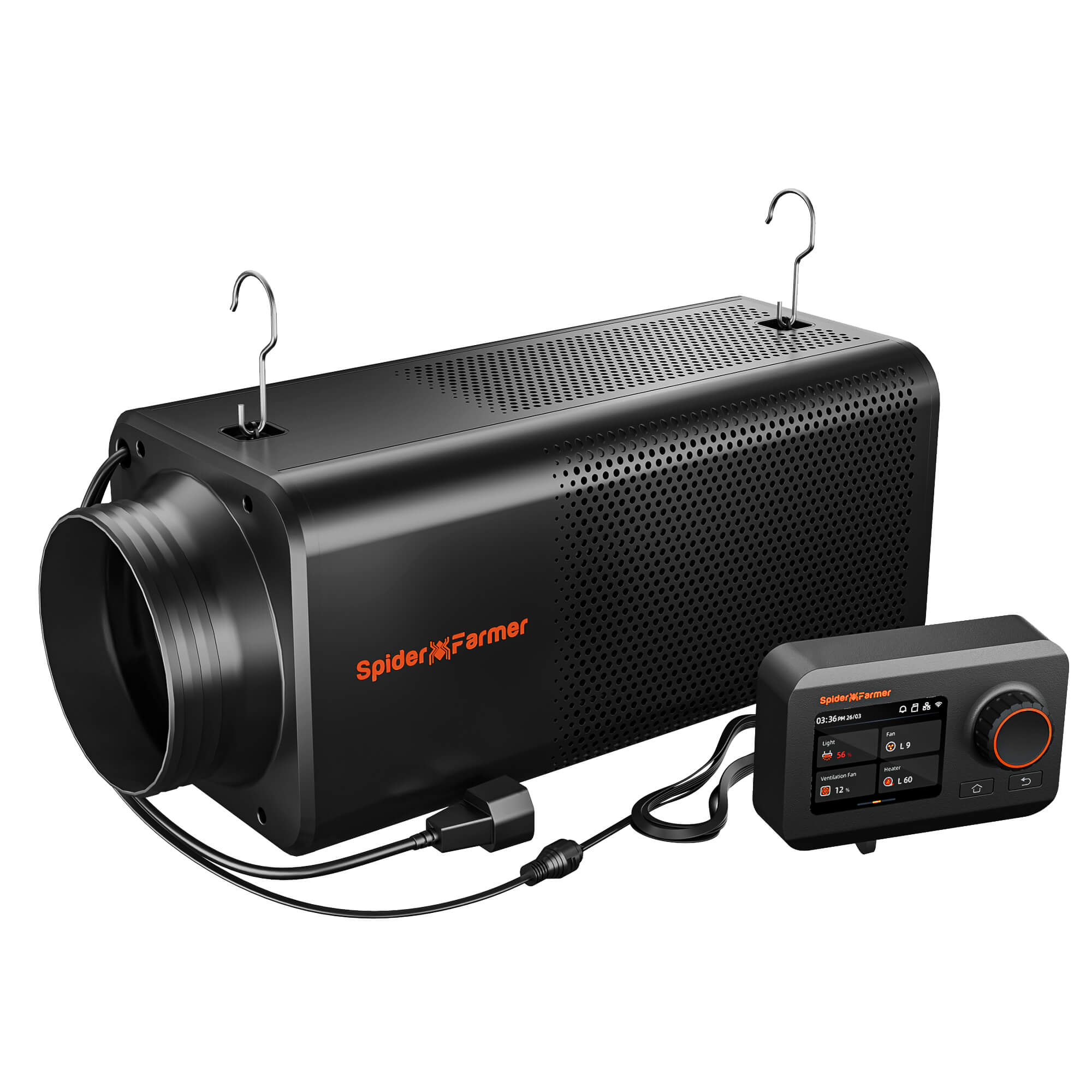 Smartes 2-in-1 Abluftset mit GGS Klimasteuerung bis 586 m³/h