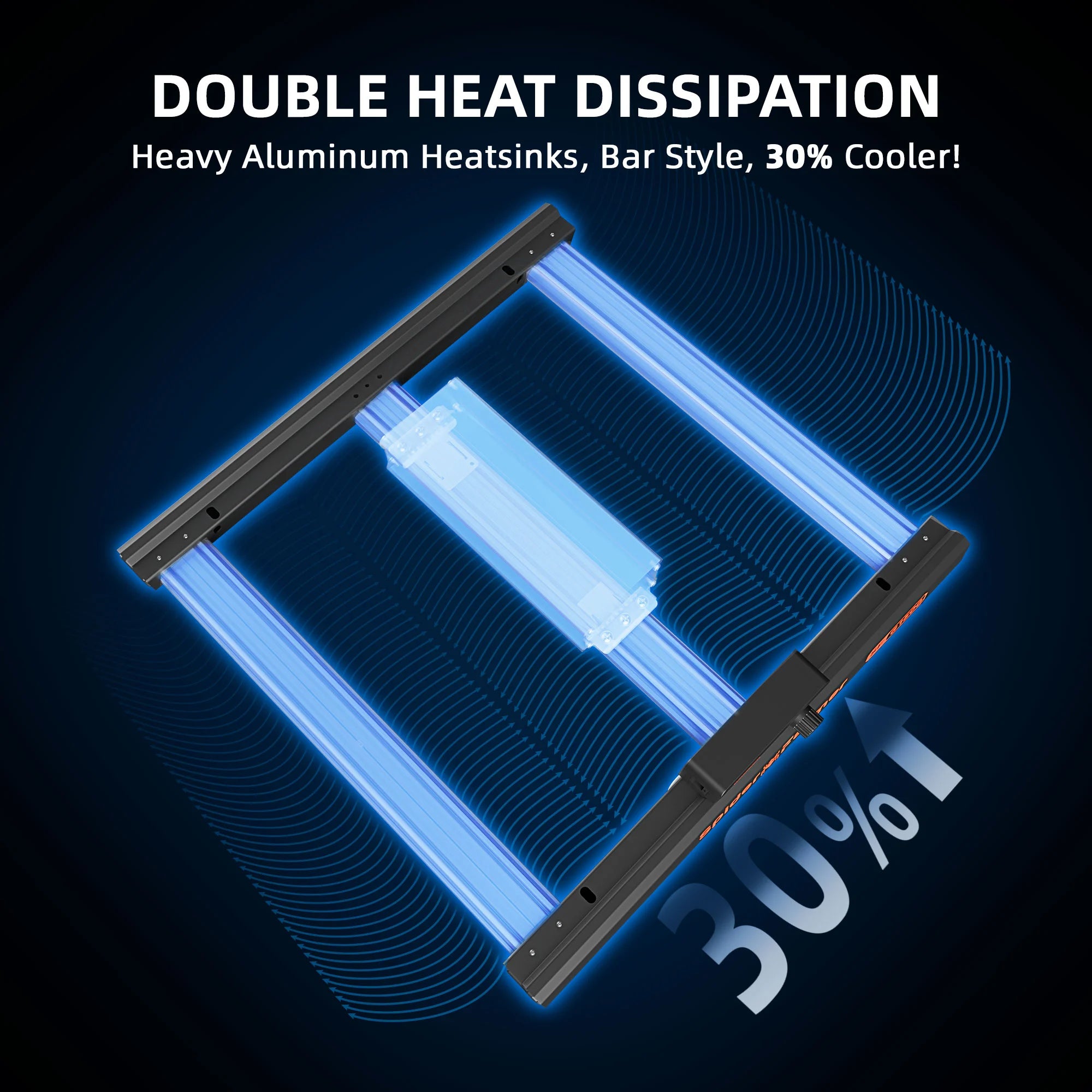 Hydroponik (DWC) Komplettset (70x70x160 cm) 150 Watt G1500 EVO LED mit GGS für smarte Steuerung und 2 Töpfen