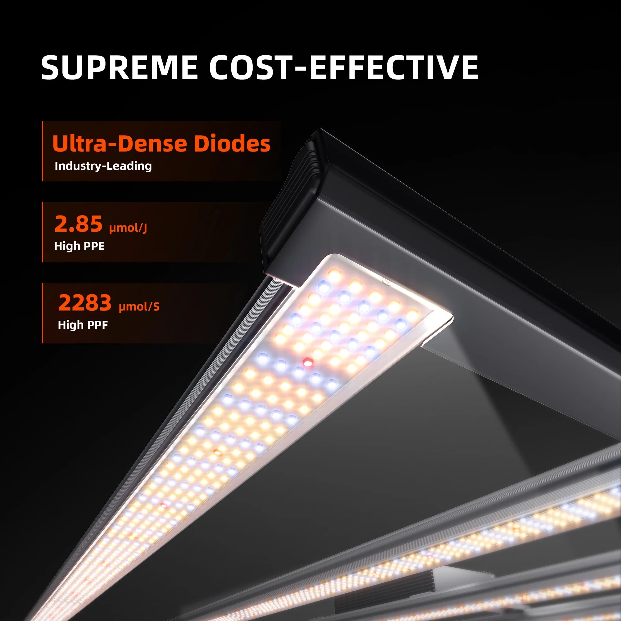 Komplettset (150x150x200 cm) 800 Watt G8600 EVO LED mit GGS für smarte Steuerung