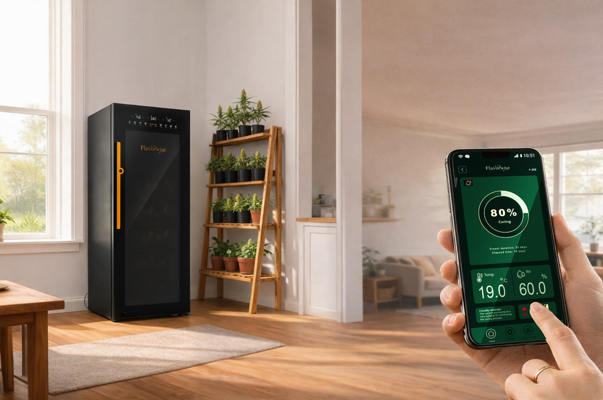 Flavorwise Smart Post-Harvest Box für automatisches Trocknen & Aushärten 172 L
