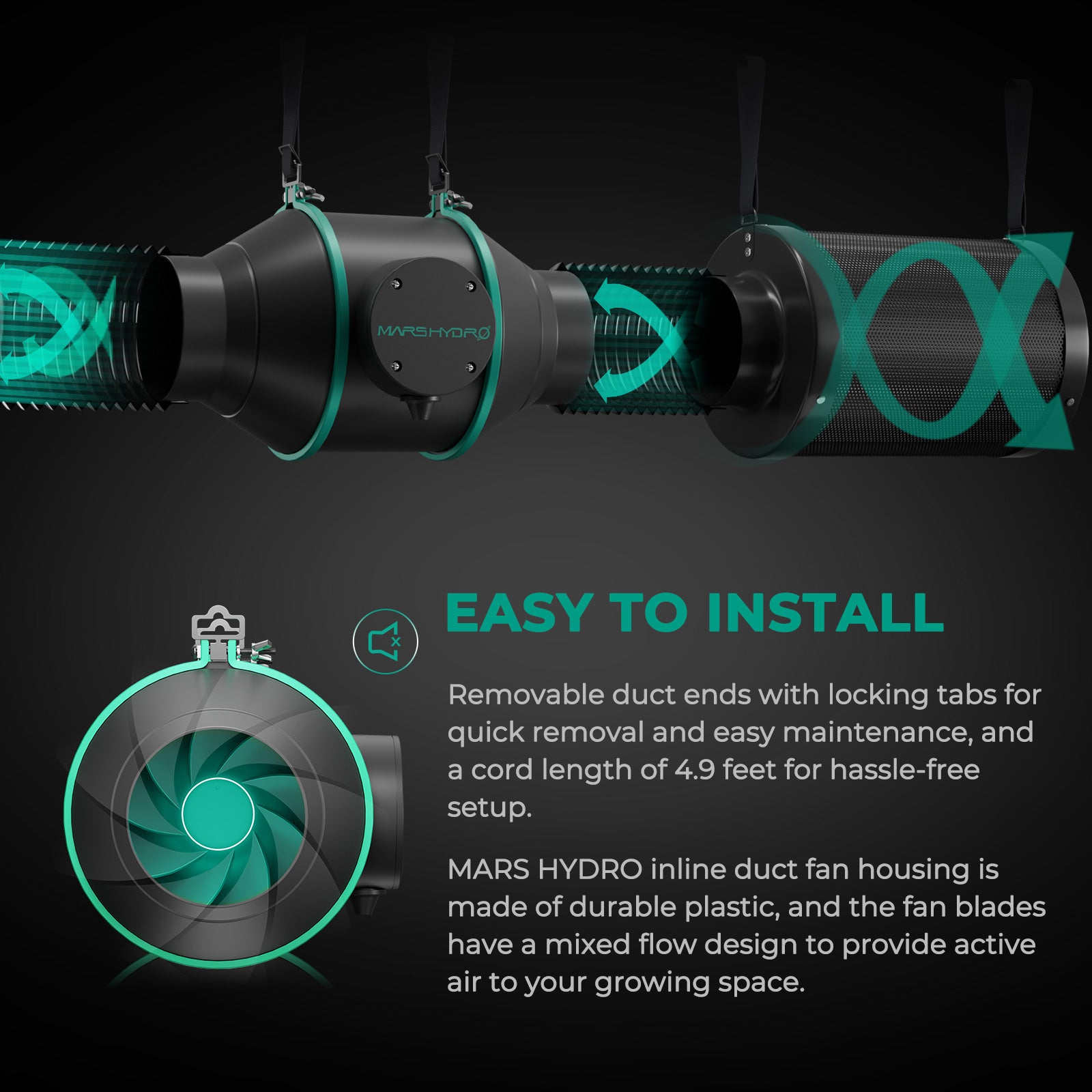 Komplettset (240x120x200 cm) 1600 Watt FC 8000 EVO LED mit iFresh für App-Steuerung