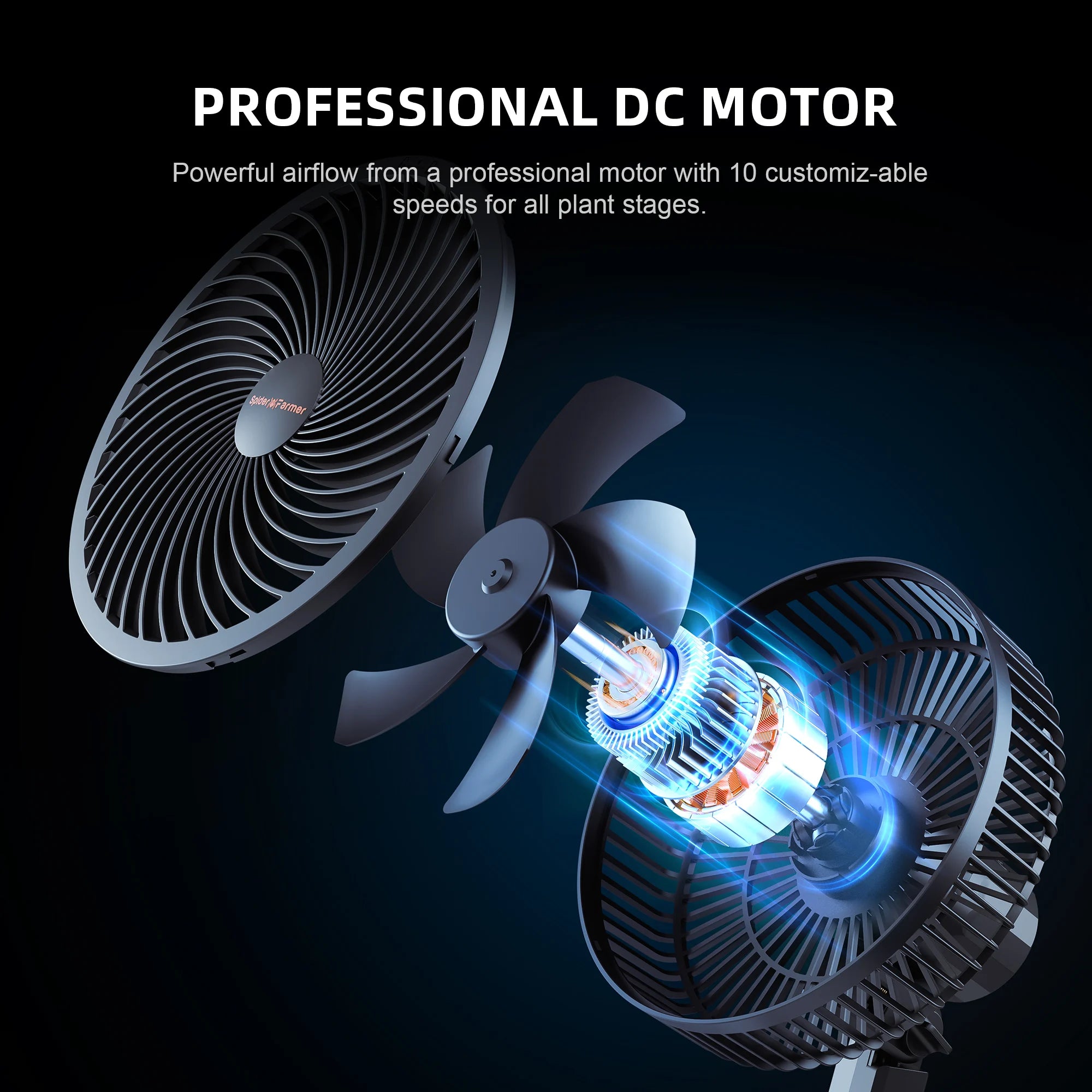 Komplettset (240x240x200 cm) 1800 Watt SF4000 LED mit GGS für smarte Steuerung