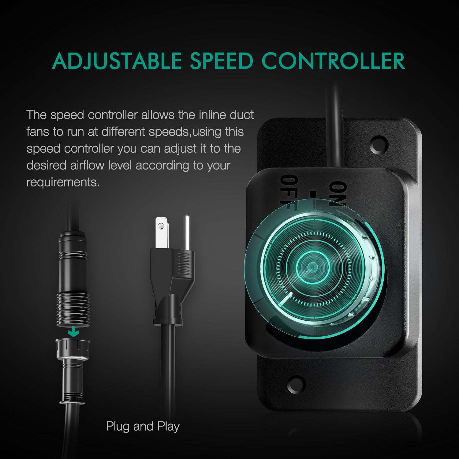 Sada pro odvod vzduchu s regulací klimatizace do 686 m³/h