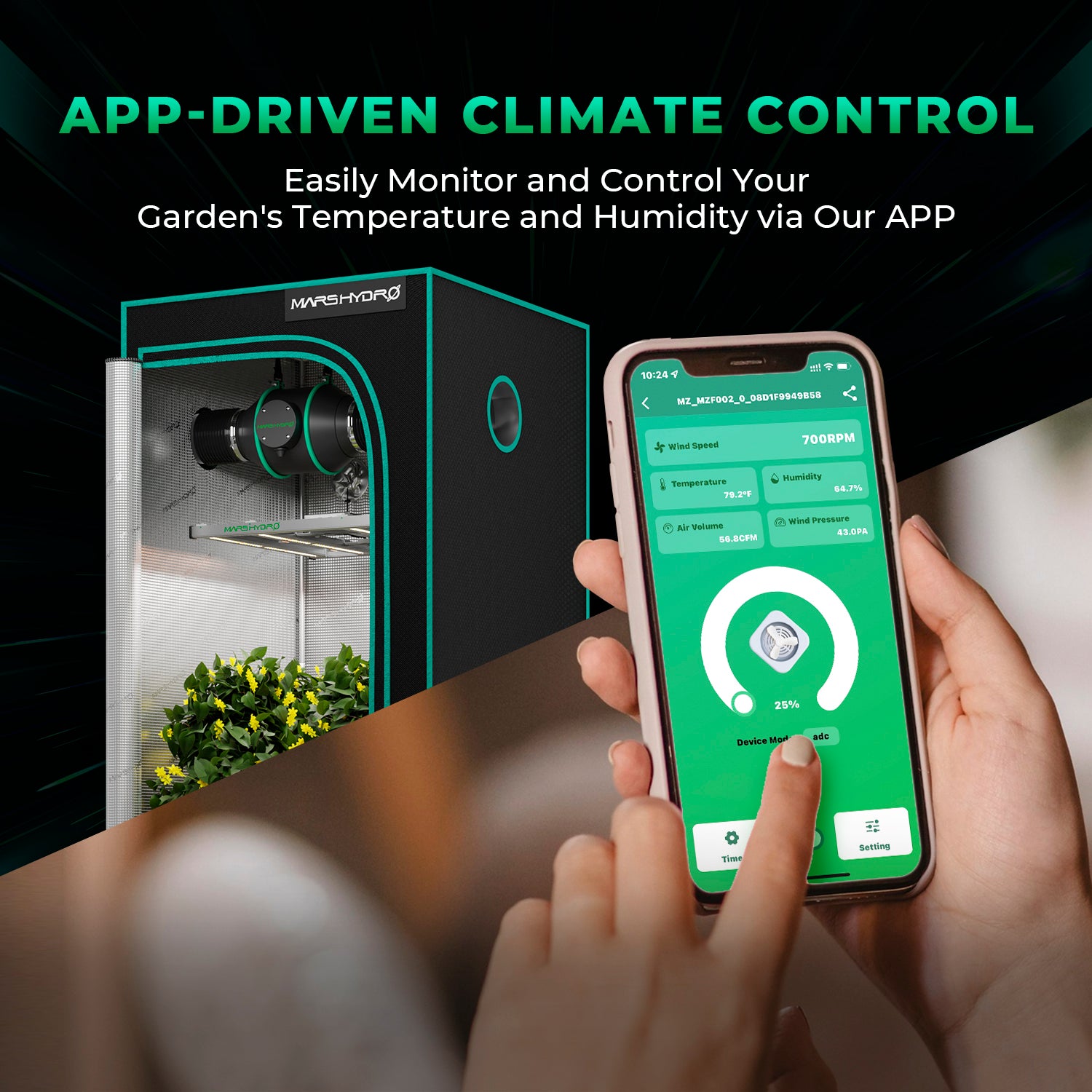 Sada pro odvod vzduchu s regulací klimatu do 350 m³/h