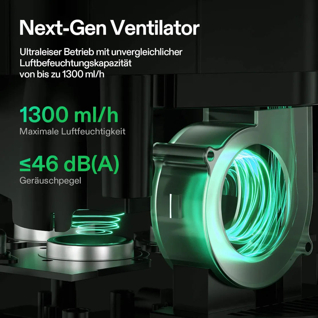 AeroStream H19 smarter Luftbefeuchter mit 19 Liter Tank