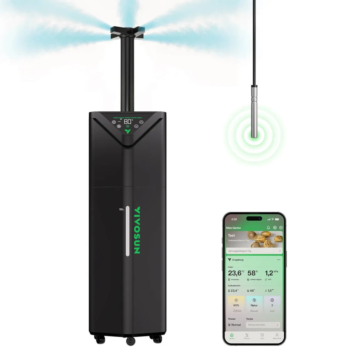 AeroStream H19 smarter Luftbefeuchter mit 19 Liter Tank