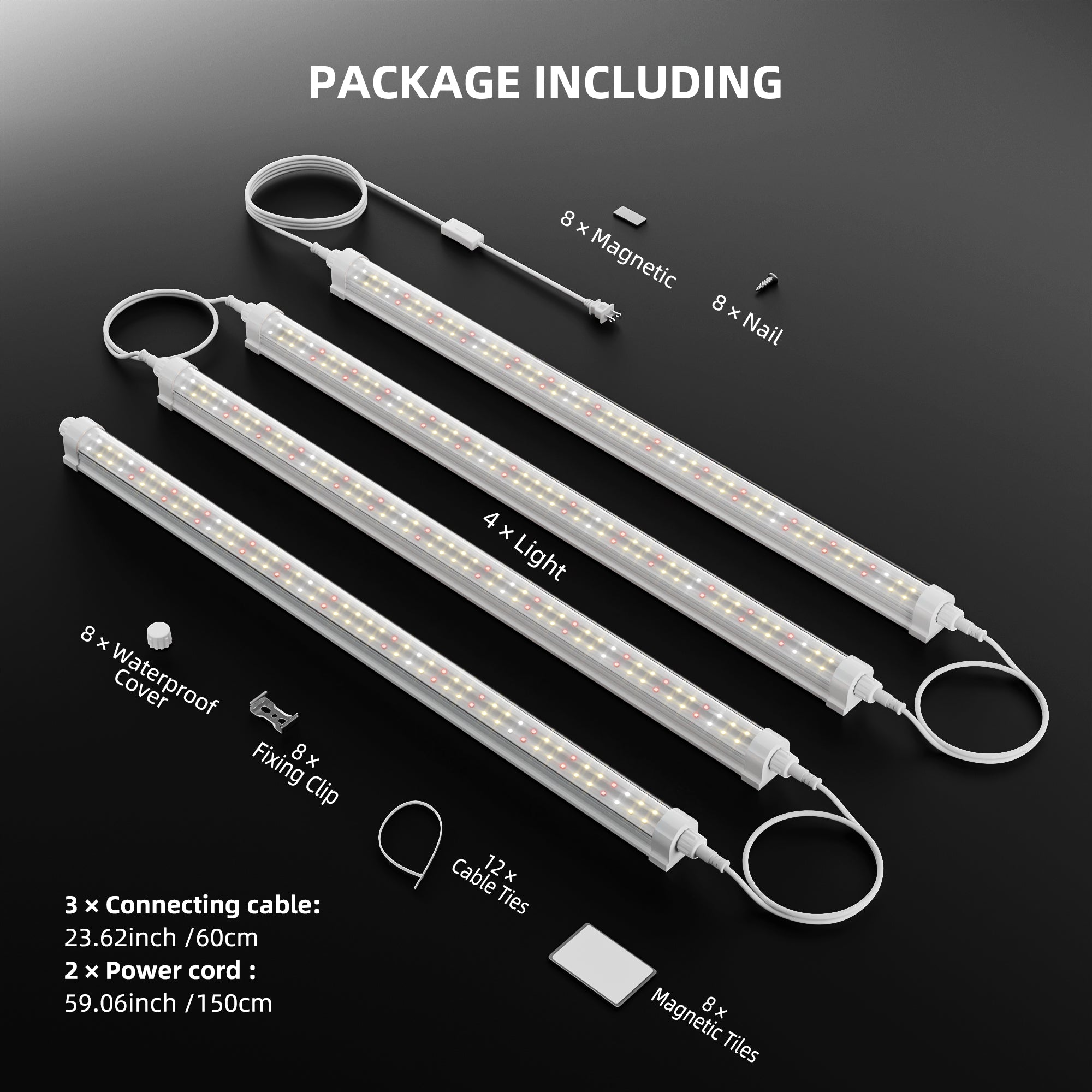 GlowBar20 Vollspektrum LED Zusatzbeleuchtung 80 Watt