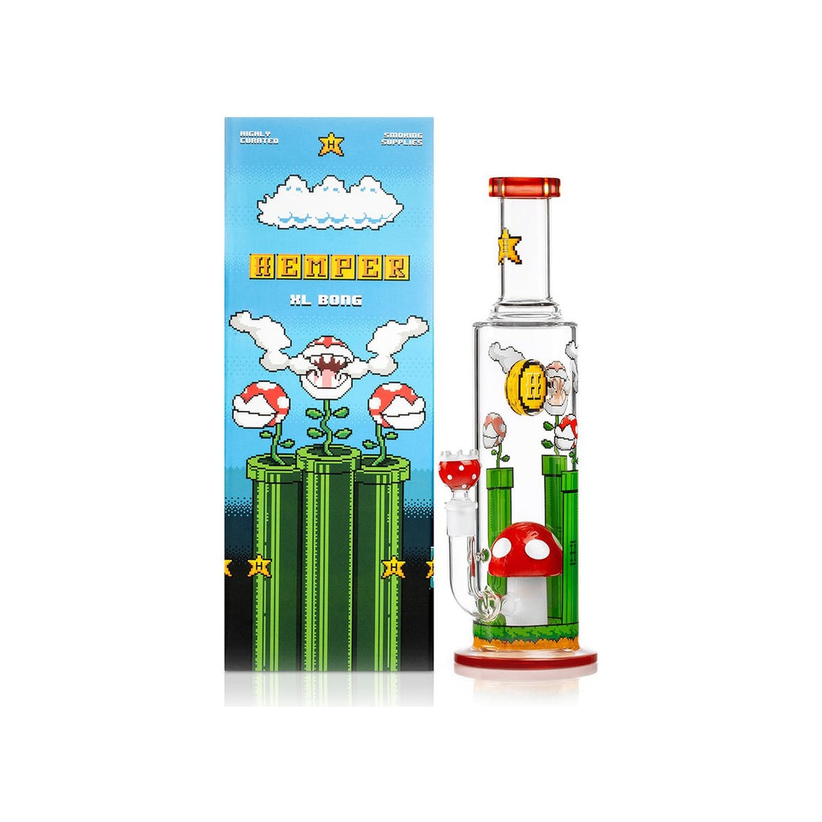 HEMPER Gaming Flower XL Bong – Hauptansicht