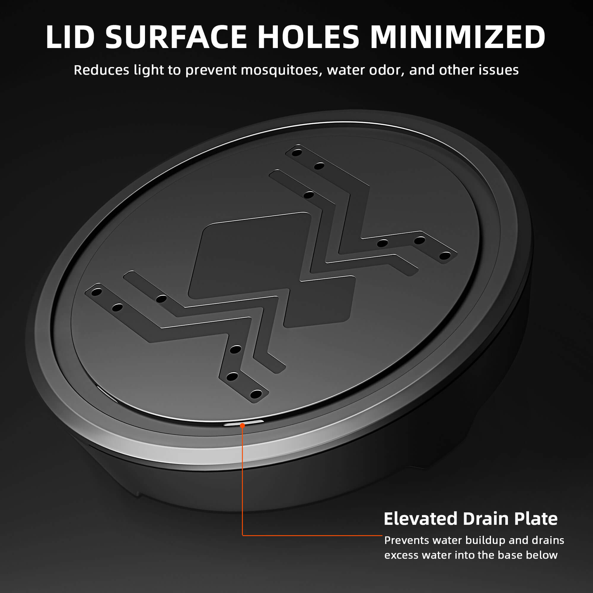 Schwerkraft-Selbstbewässerungssystem für 4 Pflanzen