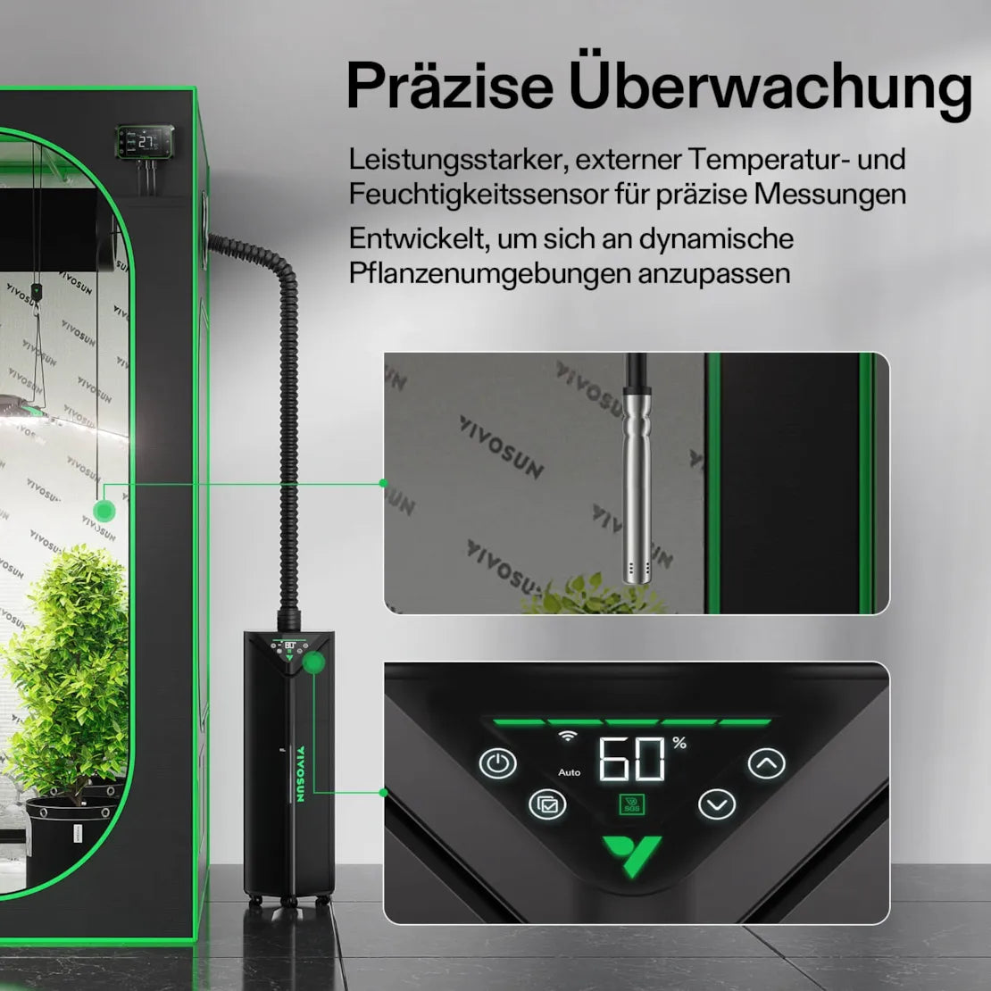 AeroStream H19 smarter Luftbefeuchter mit 19 Liter Tank