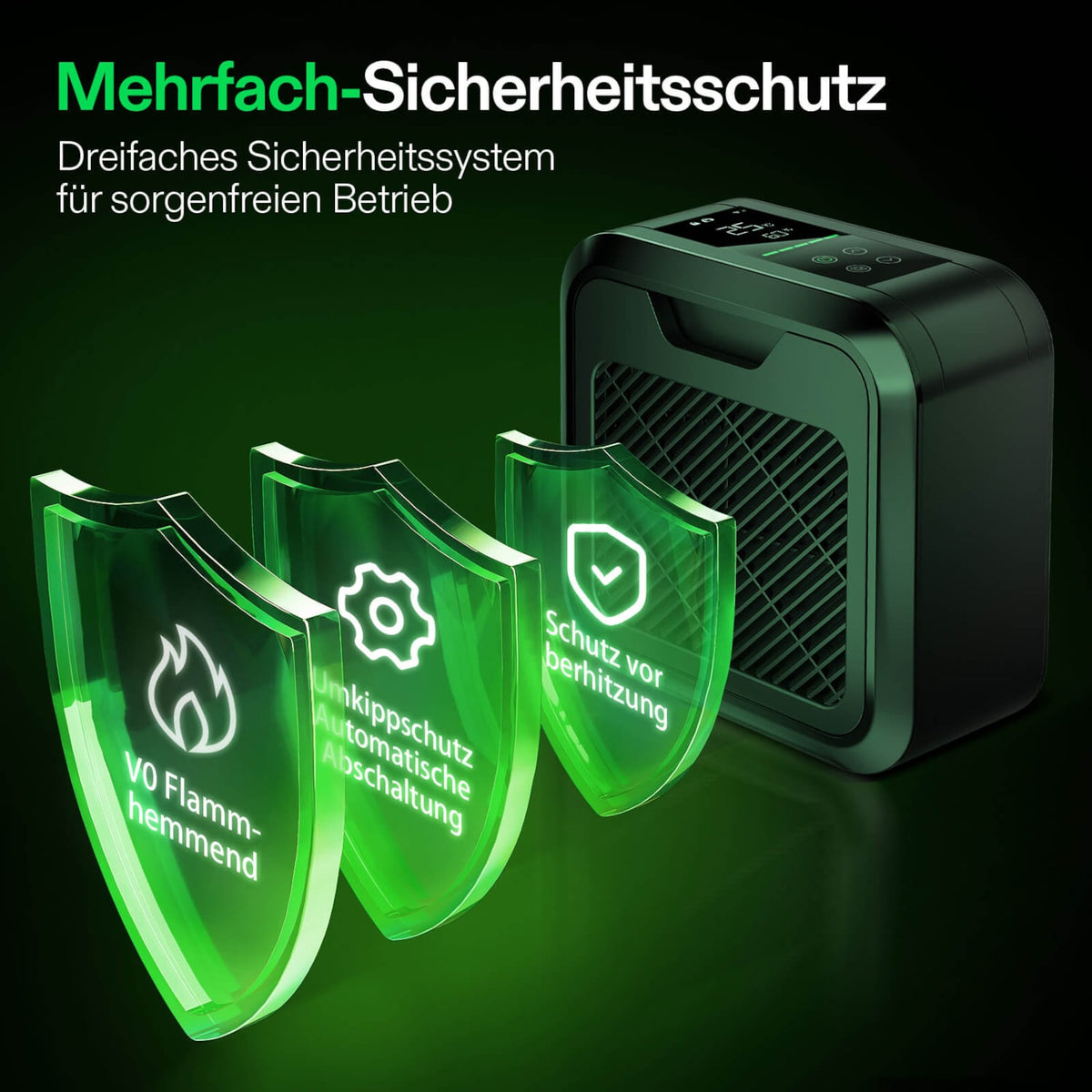 VIVOSUN AeroFlux W70 smarte Growbox-Heizung 700 Watt mit VPD-Steuerung – Galerie 5