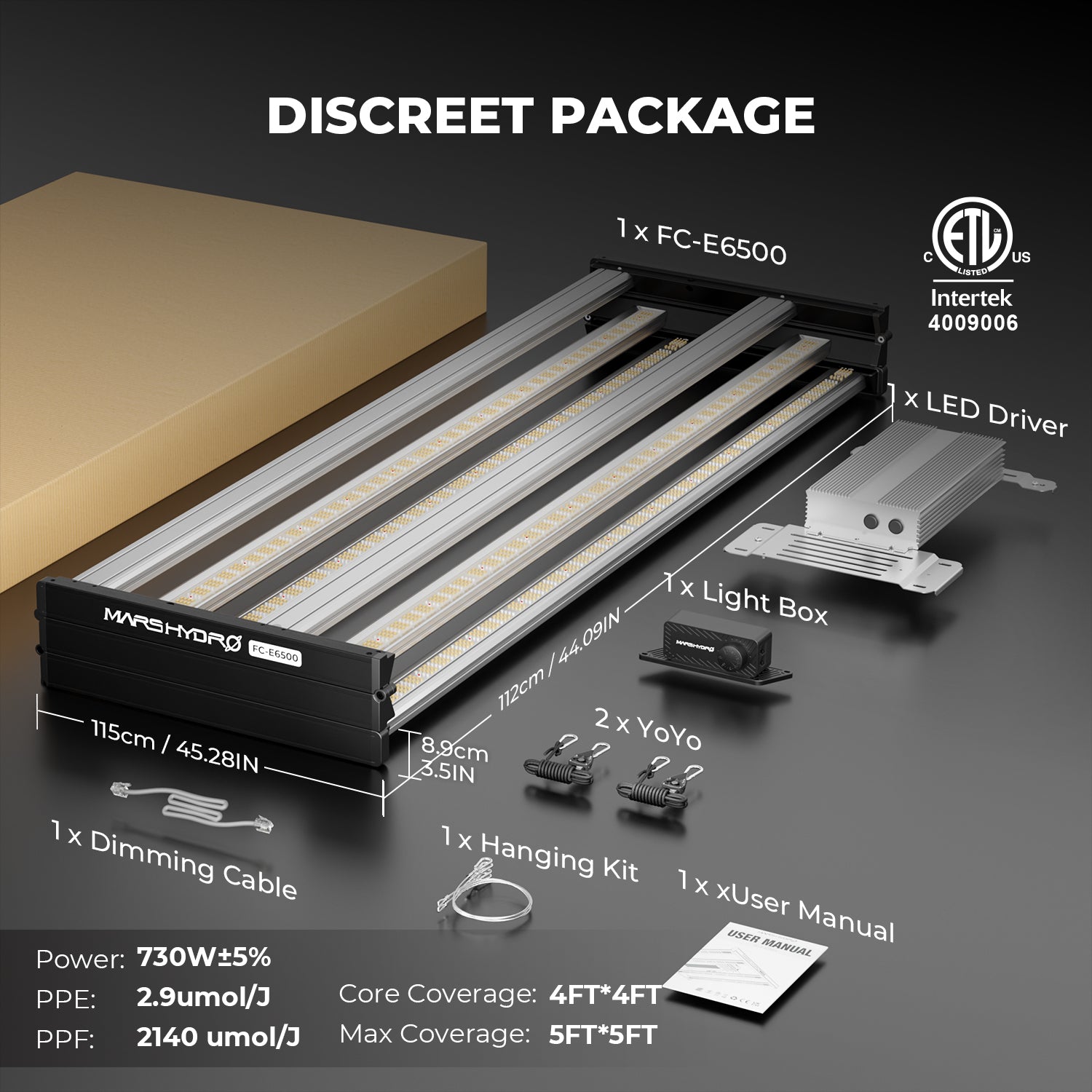 Mars Hydro FC-E6500 LED Grow Light – Bild 8