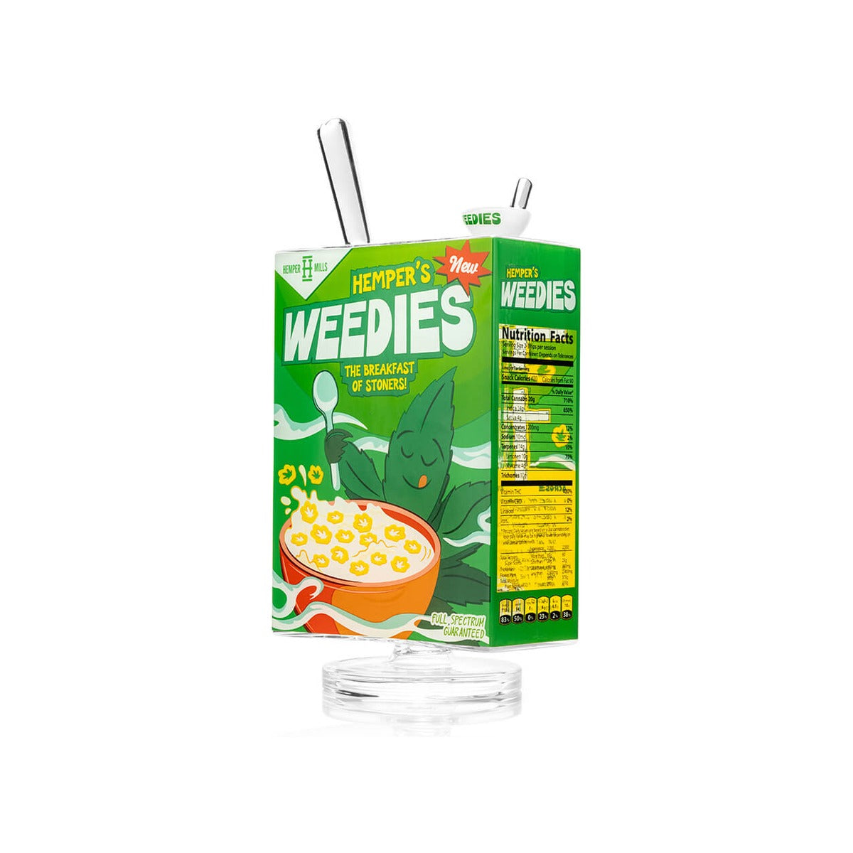HEMPER Weedies Cereal Box XL Bong – Produktansicht 5