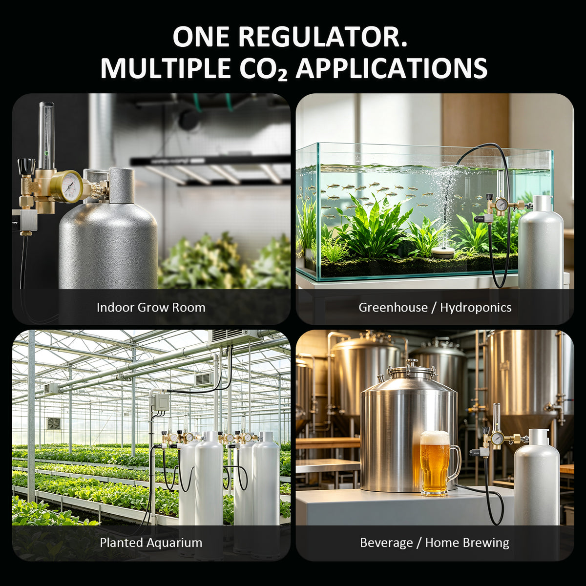 Mars Hydro MH-CO2-Reg – Anwendungsbeispiele des CO₂-Reglers