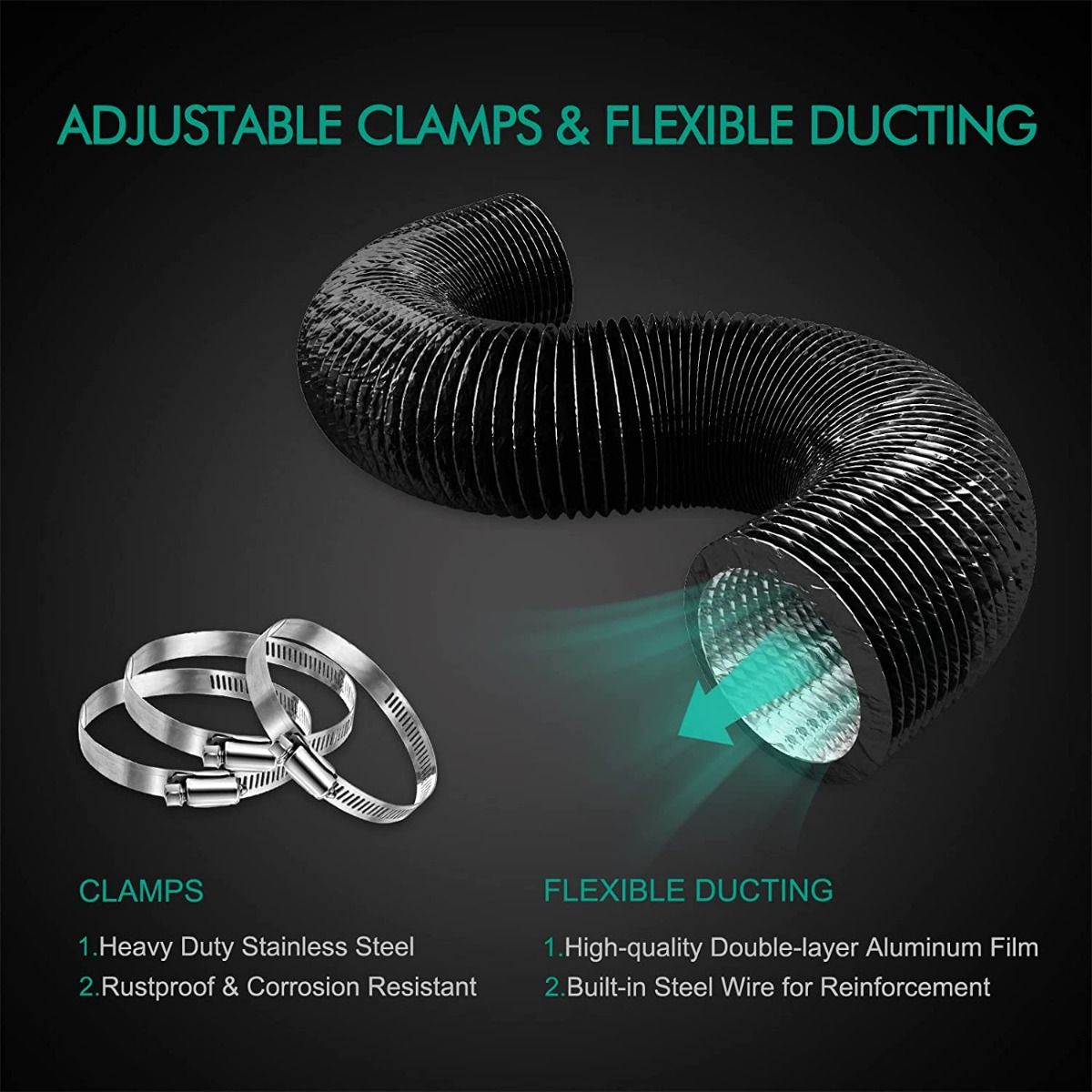 Komplettset (100x100x180 cm) 300 Watt FC 3000 EVO LED