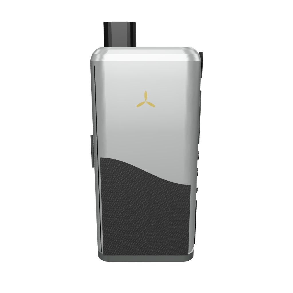 3D-Modell AirVape Legacy CORE Silber – äußere Darstellung, Details angenähert