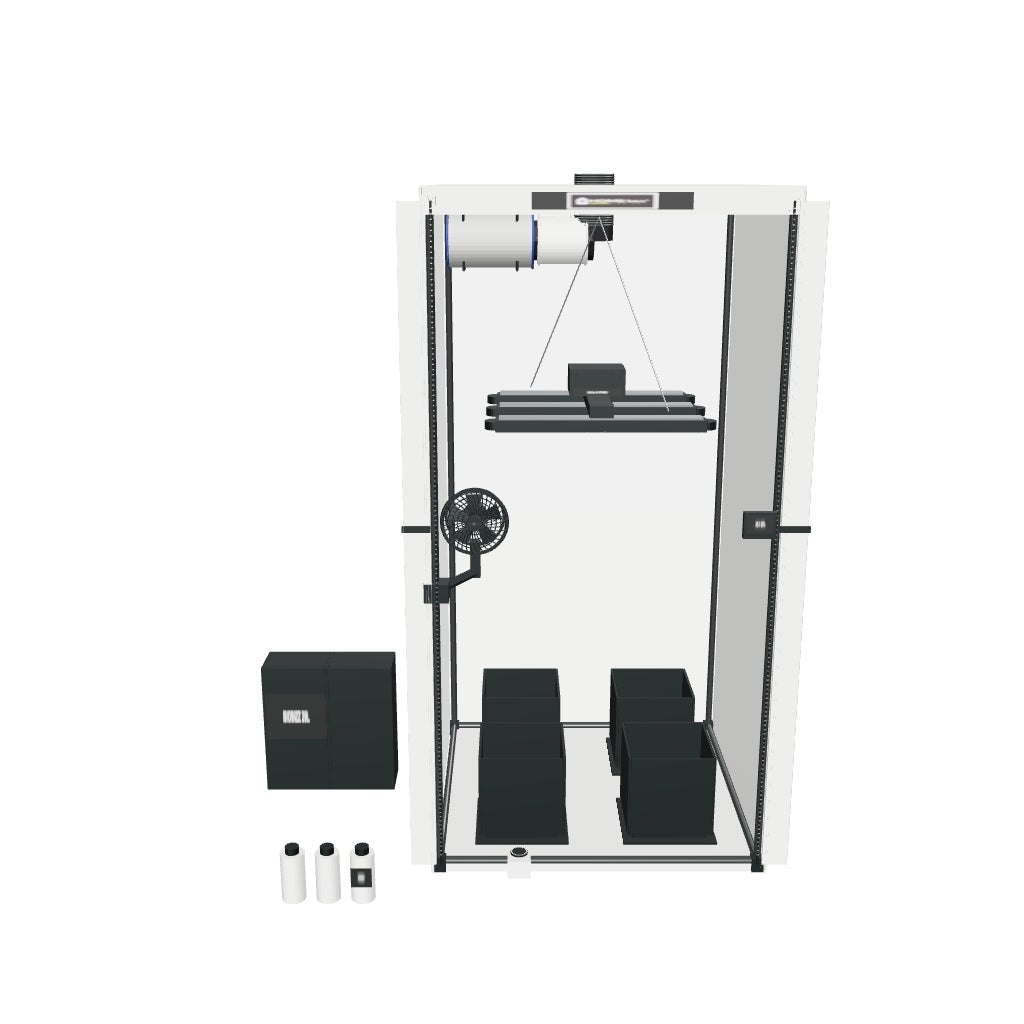 Grow-Komplettset – 3D-Ansicht