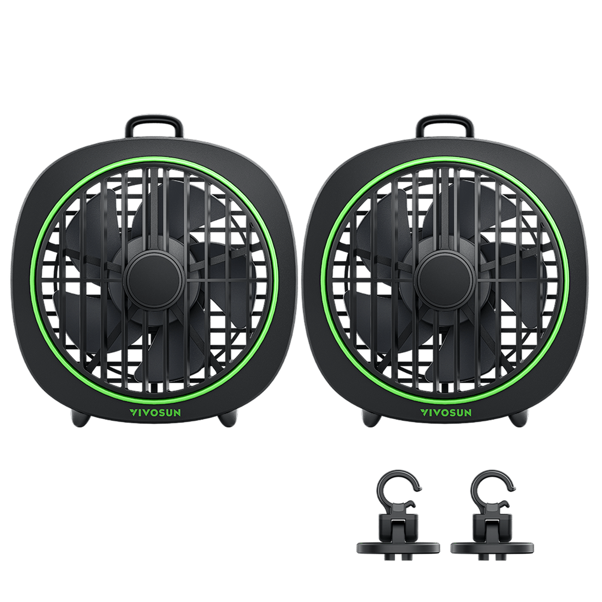 VIVOSUN AeroWave D4 smarter Clipventilatoren 100 mm (2er-Pack) – Hauptbild