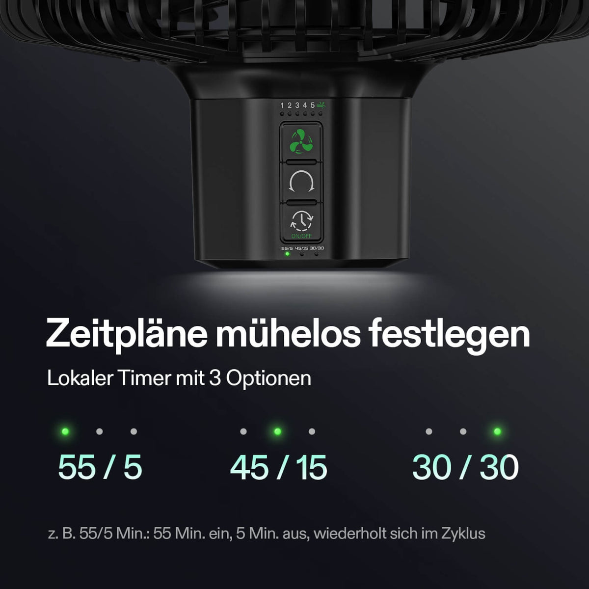 VIVOSUN AeroWave E6 Gen2 smarte Clipventilatoren 150 mm (2er-Pack) – Galerie 4