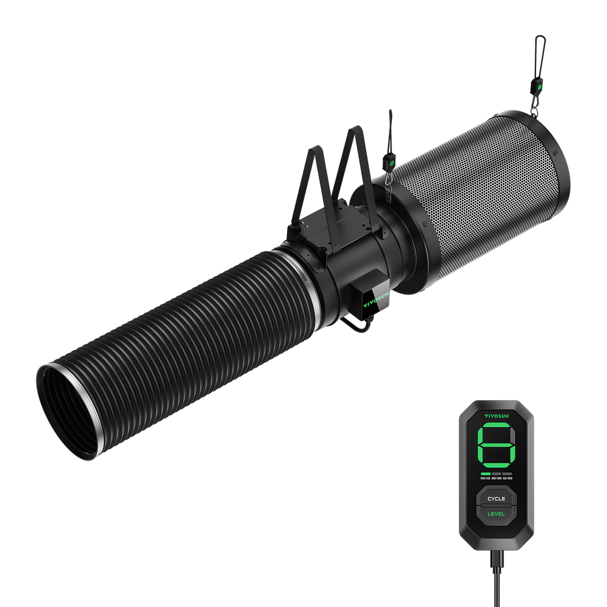 VIVOSUN AeroZesh G8 Abluftset 20 cm mit E12 – Galerie 11