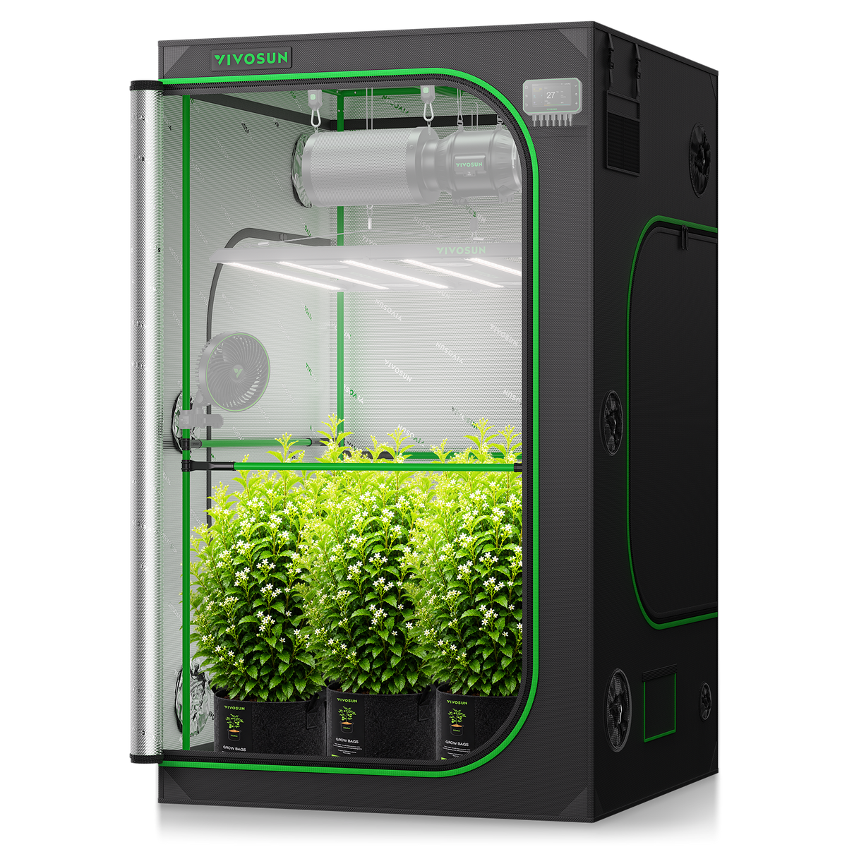 VIVOSUN P448 Growbox 120×120×200 cm – Galerie 9