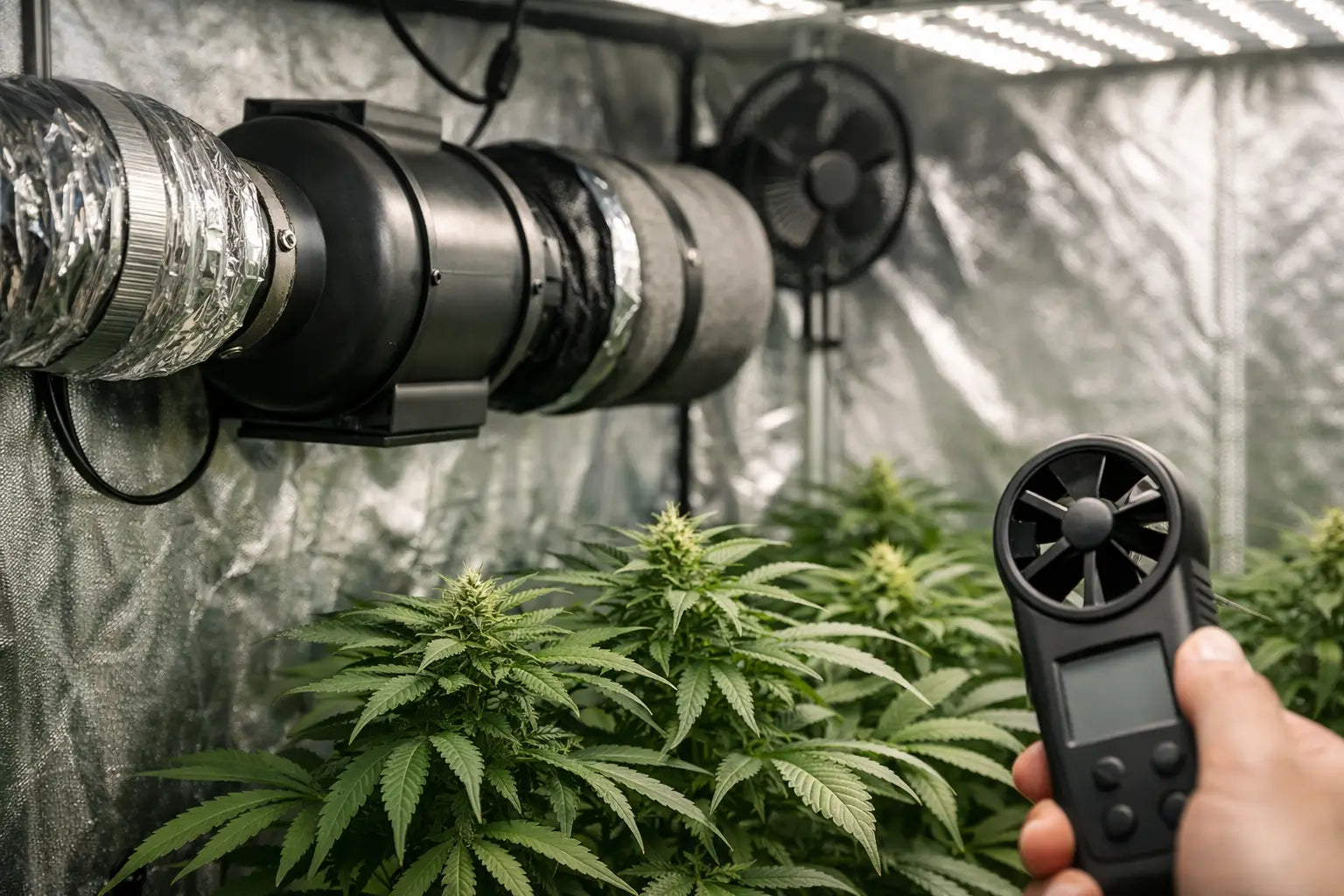 Abluftleistung im Growzelt richtig bestimmen