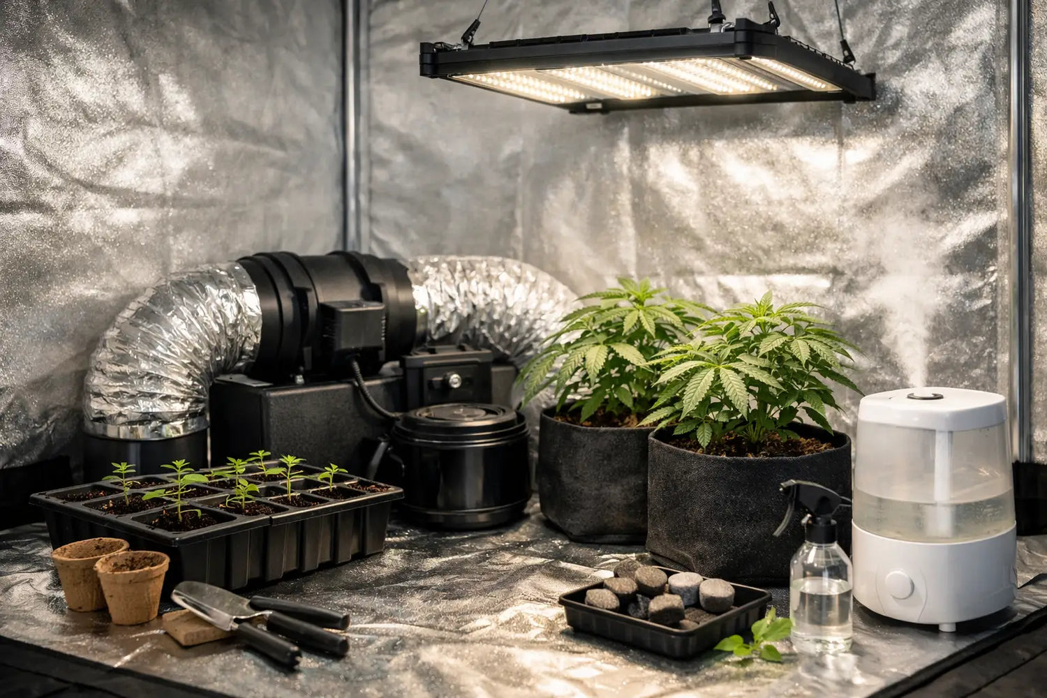 Anzuchtset Cannabis Indoor richtig wählen