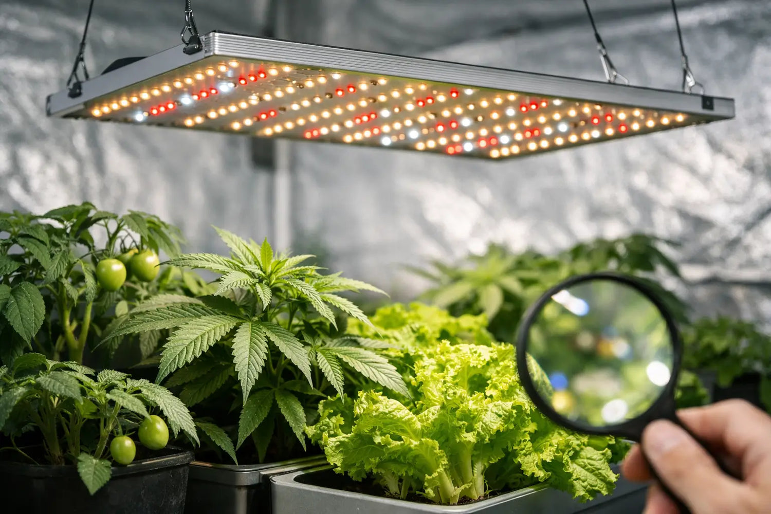 Indoor Grow LED Panel richtig auswählen