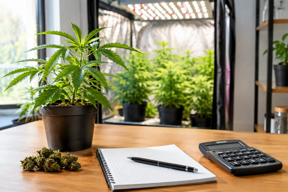 Indoor Grow Ertrag Beispielrechnung richtig planen