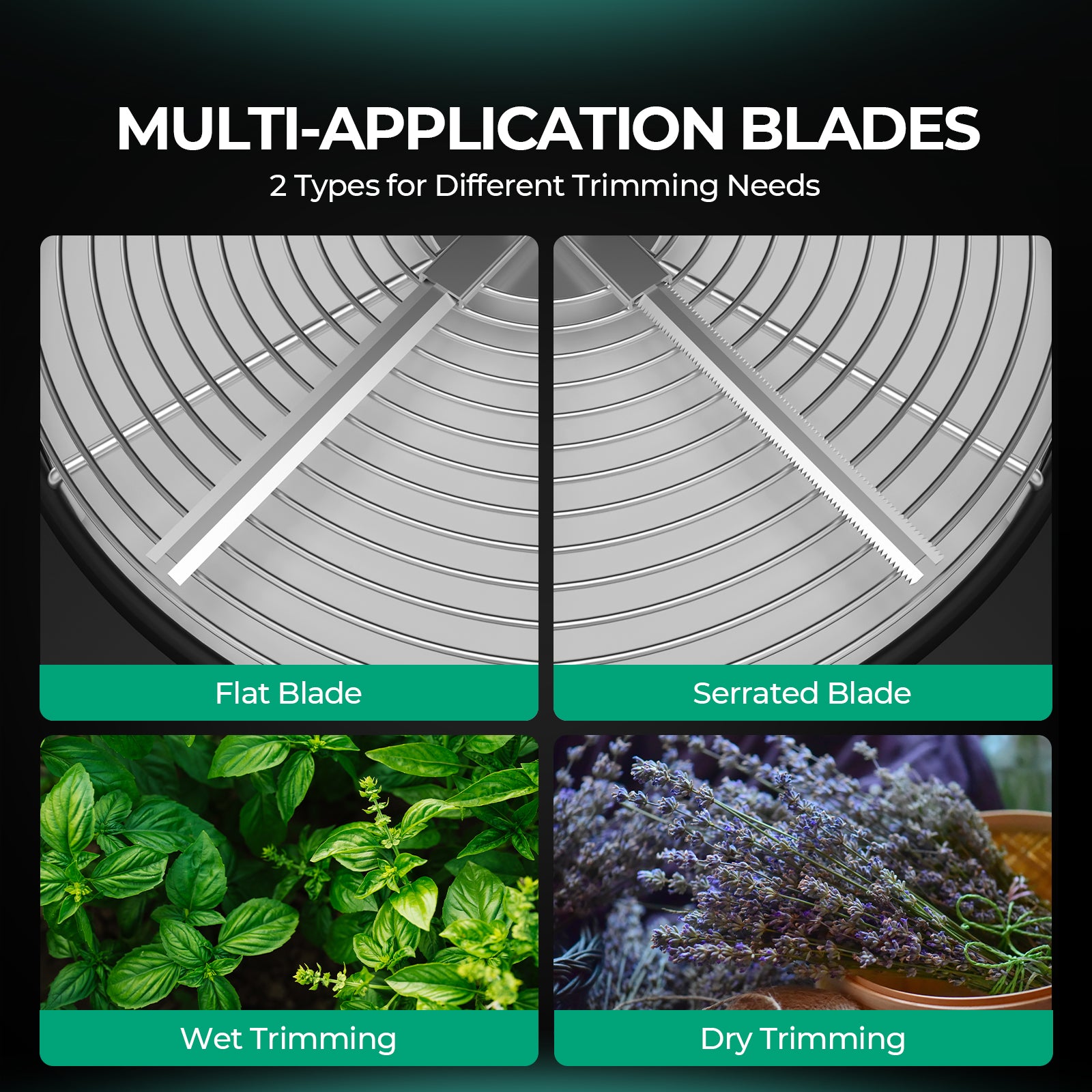 Mechanische Trimmer-Maschine Ø 33 cm