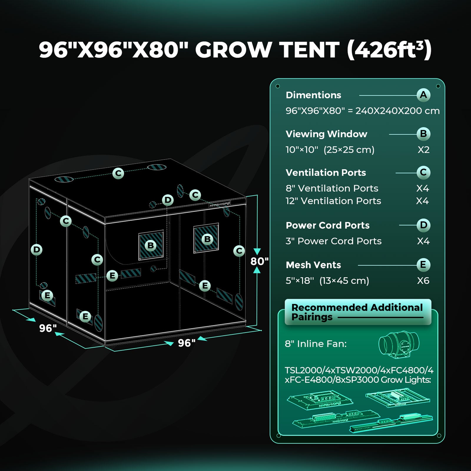 Growbox (240x240x200 cm)
