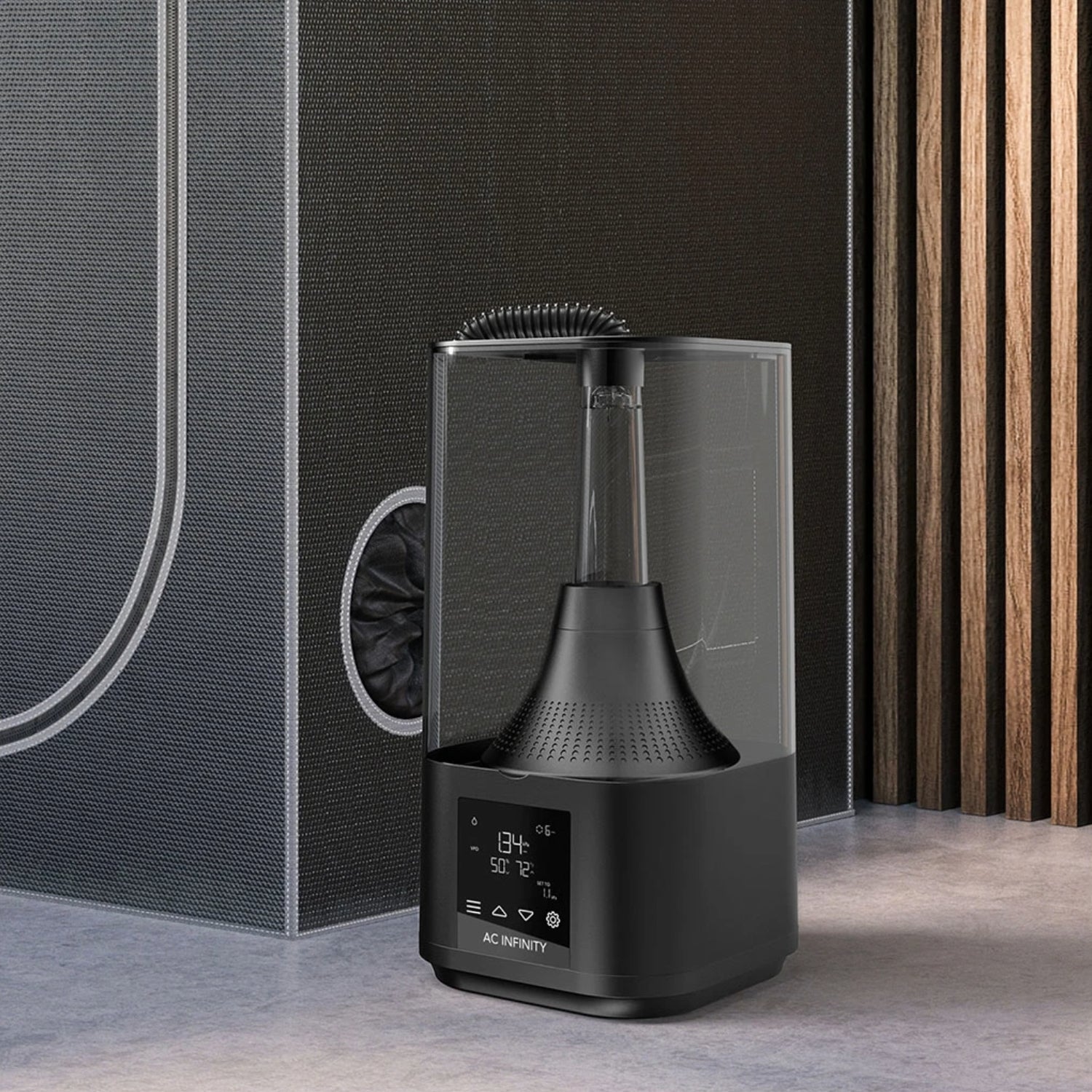 CLOUDFORGE T3 smarter Luftbefeuchter mit 10 Nebelstufen und 4,5 Liter Tank