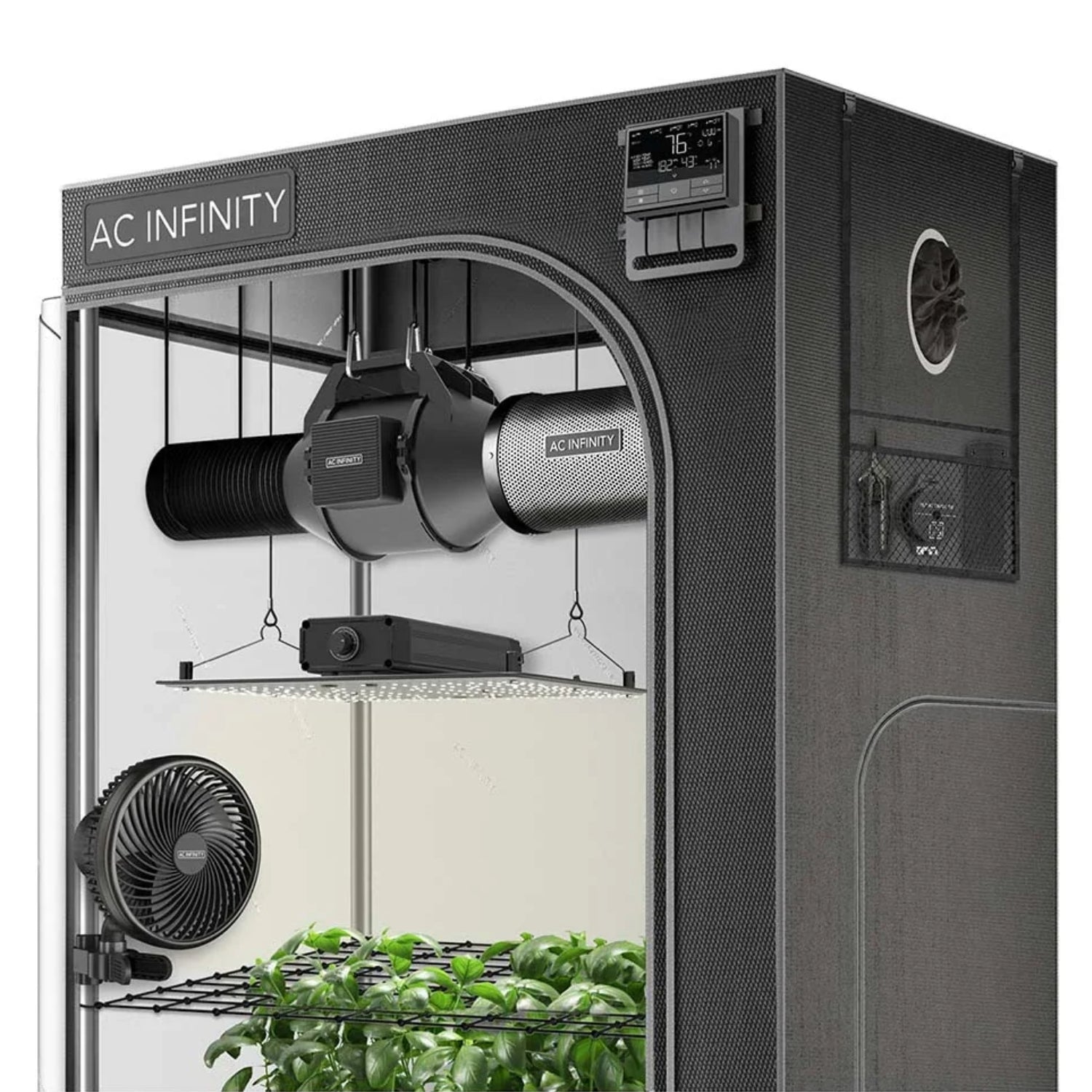 Advance Grow Komplettset (90x90x180 cm) 260 Watt IONBOARD S33 Samsung LED und smarter Steuerung