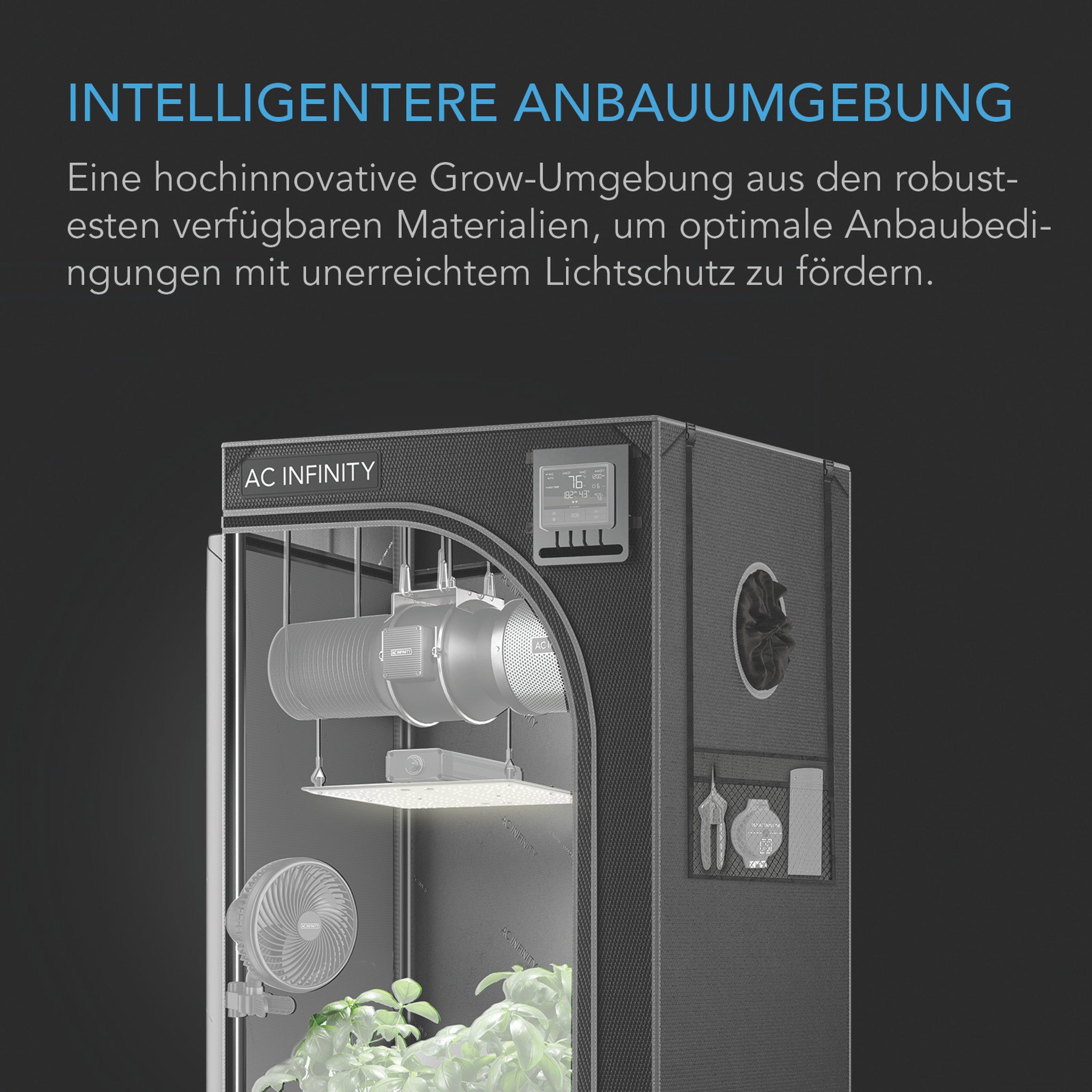 CLOUDLAB 899 Advance Growbox (240x240x200 cm)