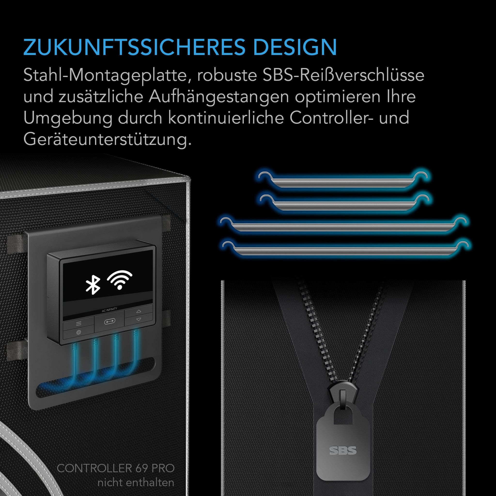 CLOUDLAB 899 Advance Growbox (240x240x200 cm)