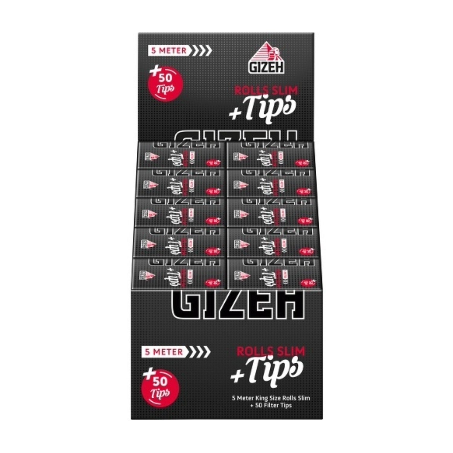 King Size Rolls Slim Rollen Longpape mit Tips
