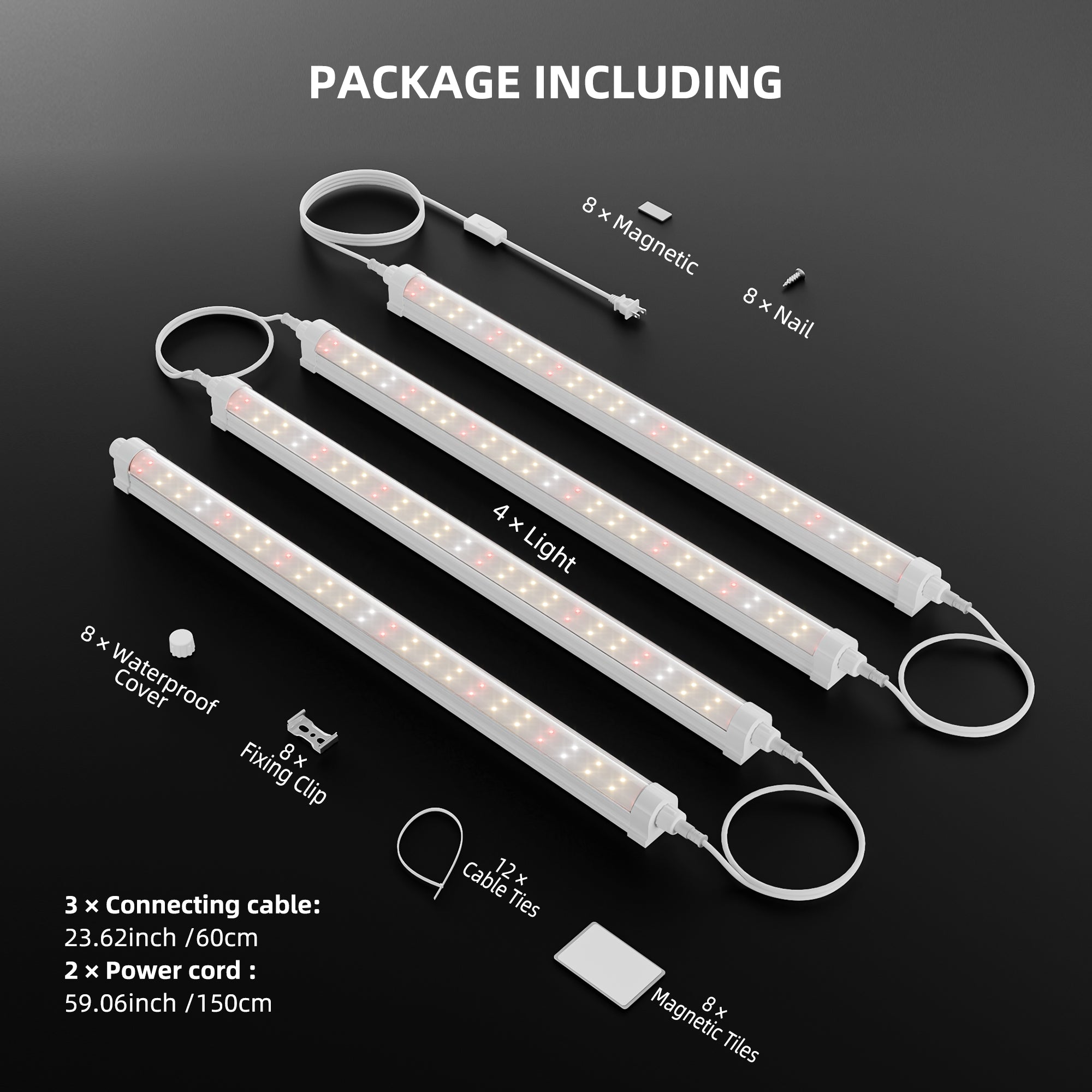 GlowBar10 Vollspektrum LED Zusatzbeleuchtung 40 Watt