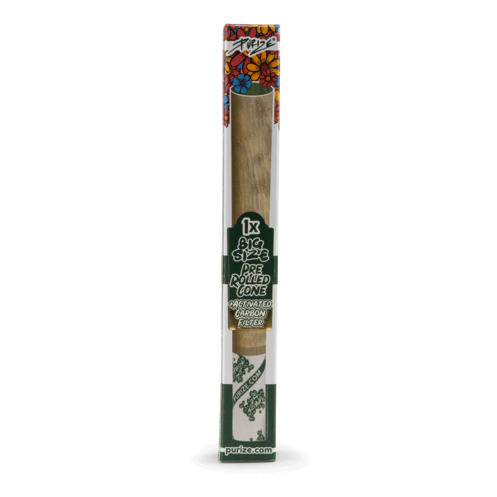 1 Stück Big Size PreRolled Cones vorgedrehte mit Aktivkohlefilter Ø 14 mm