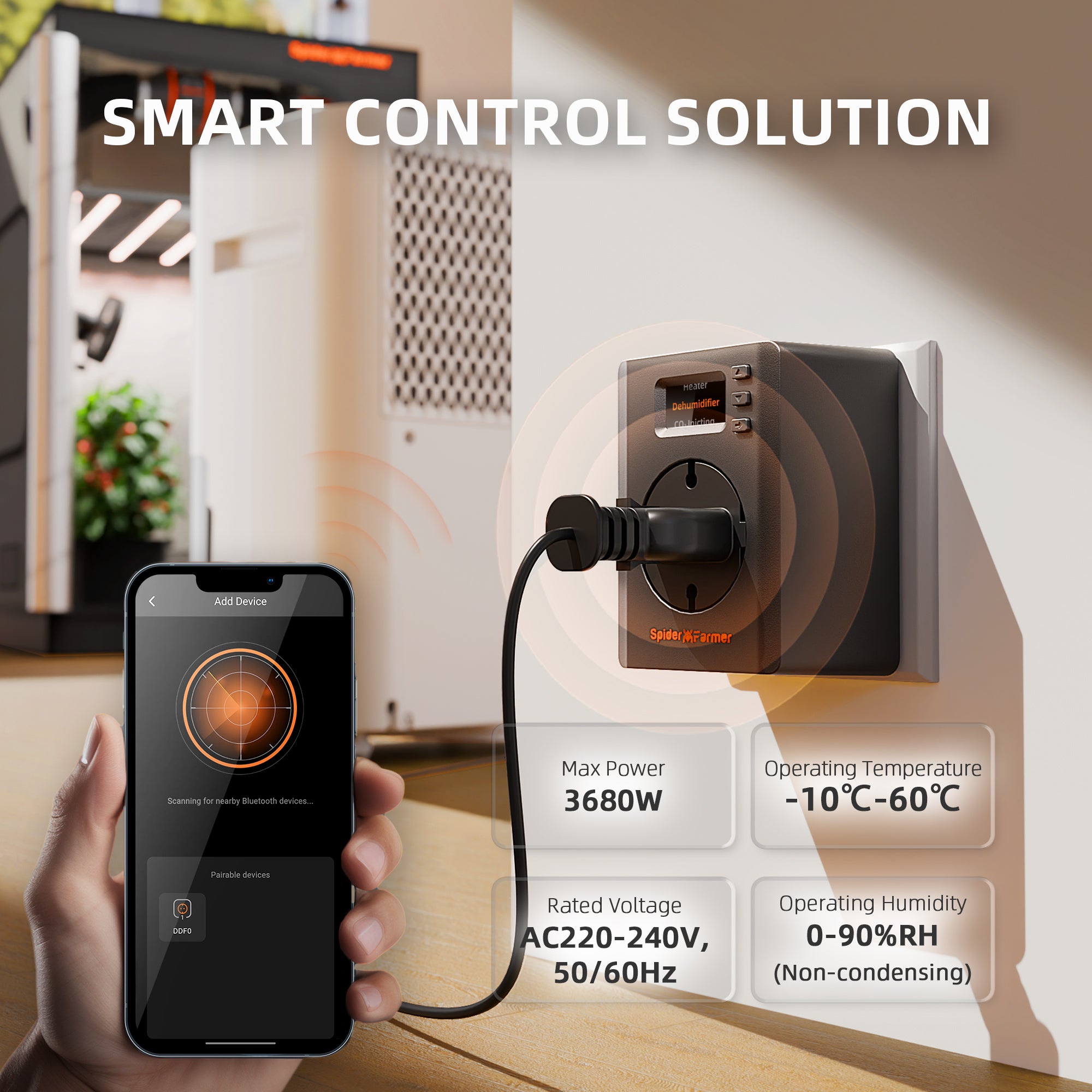 GGS S-Station smarte WLAN & Bluetooth Zeitschaltuhr mit App-Steuerung