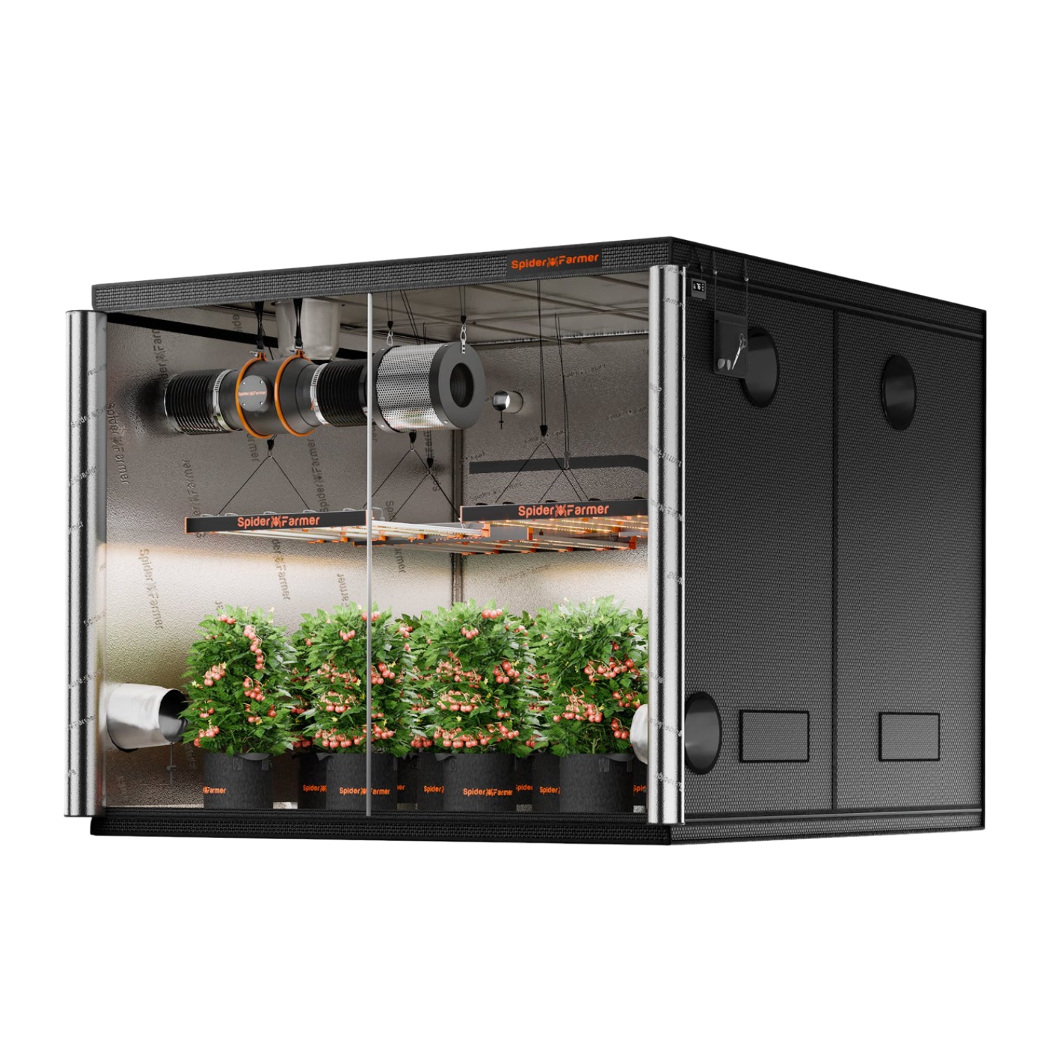 Komplettset (240x240x200 cm) 1920 Watt G5000 EVO LED mit GGS für smarte Steuerung