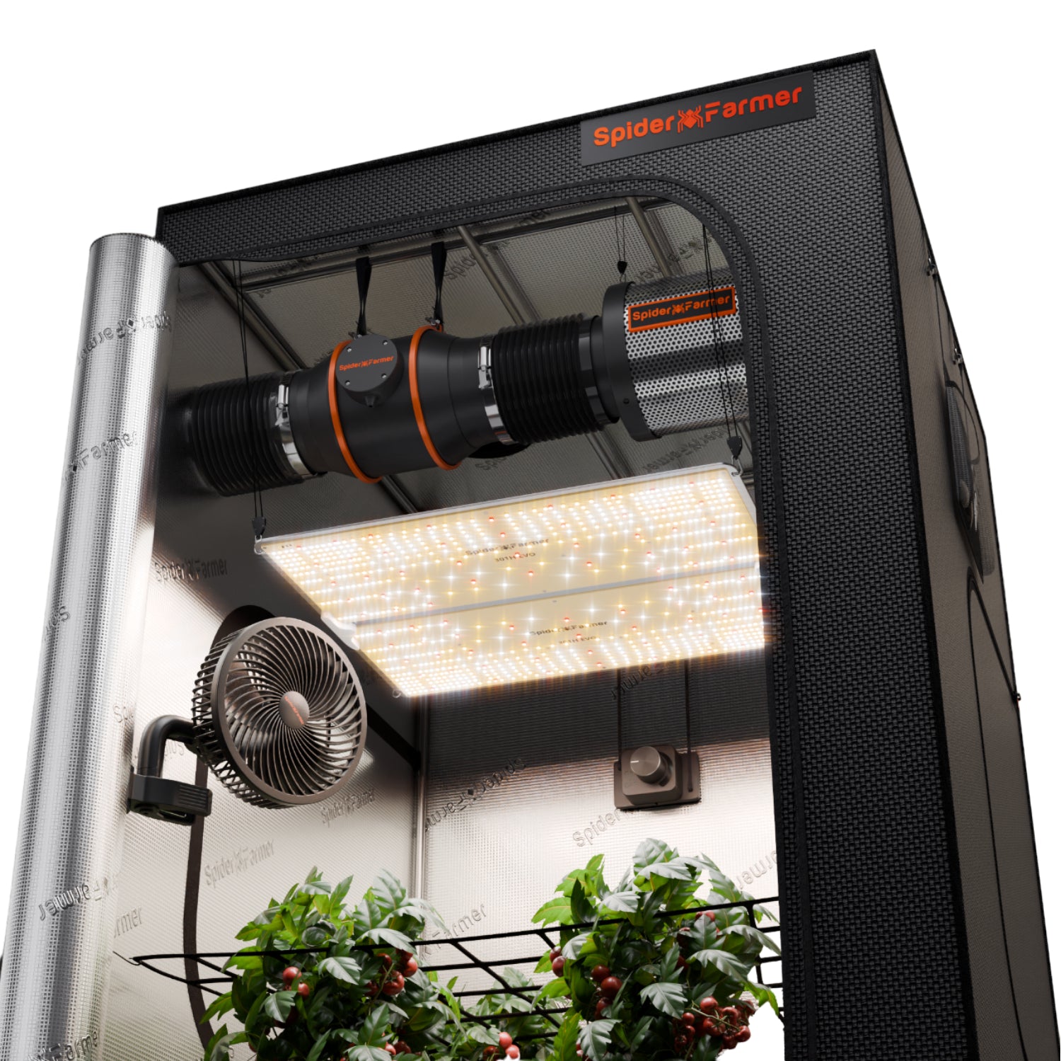 Komplettset (120x120x200 cm) 450 Watt SF4000 EVO LED