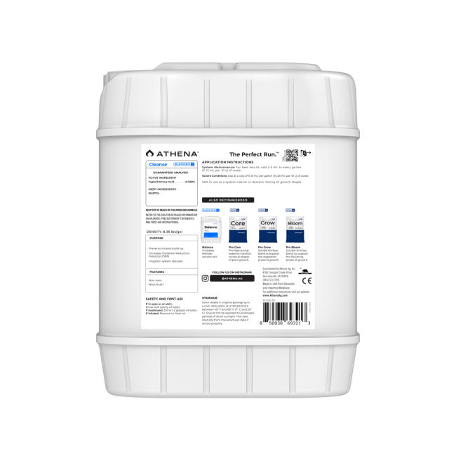 Athena Cleanse – Wasseraufbereitung & Systempflege – 18,9 L – Produktansicht 2