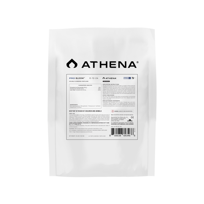 Athena Pro Bloom – mineralischer Blütedünger – 11,34 kg (Beutel) – Produktansicht 2