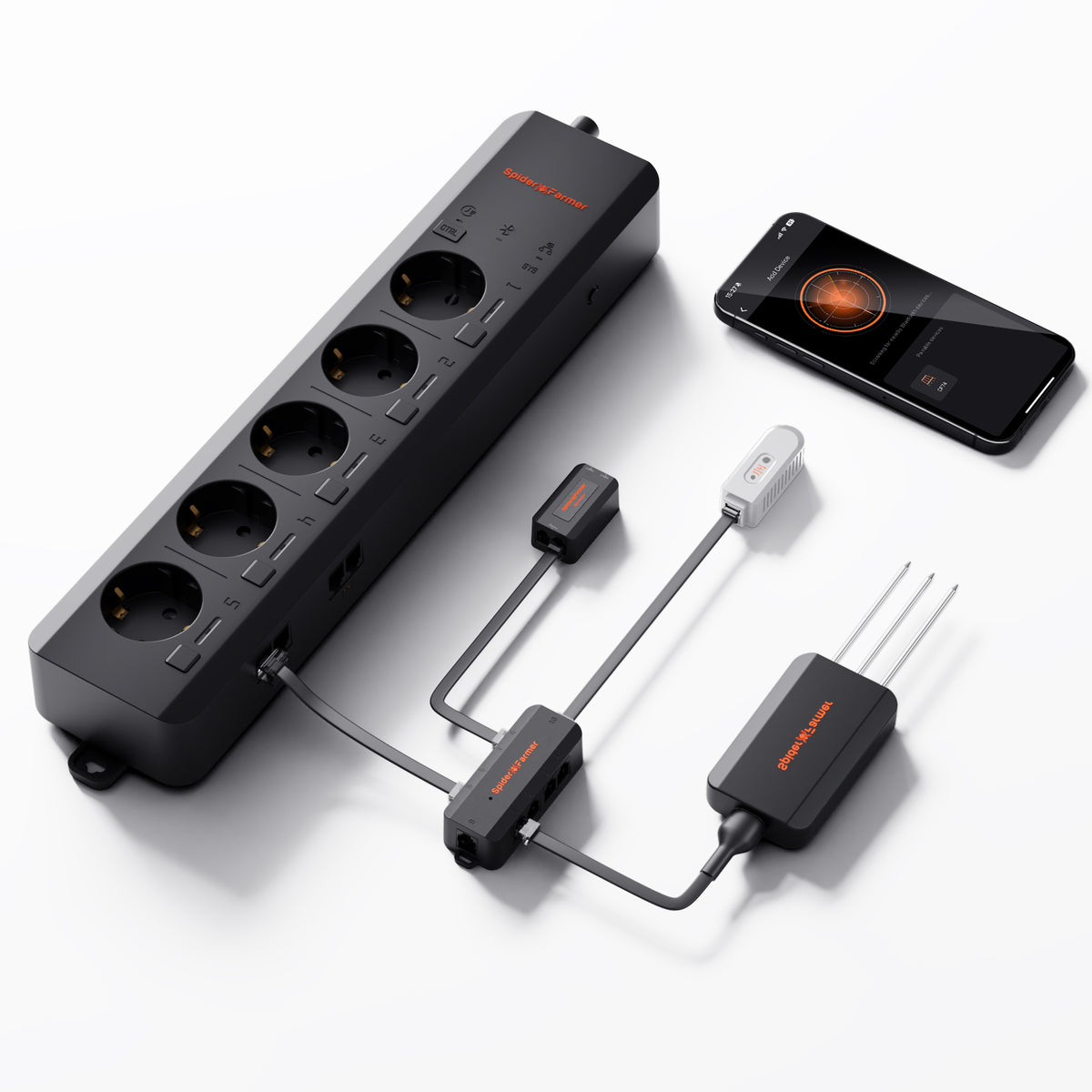 Spider Farmer G3000 Komplettset – AC5 mit Zubehör
