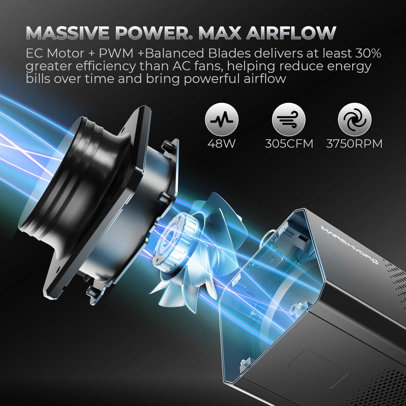 iFresh AirOne6 2-in-1 smartes Abluftset bis 348 m³/h